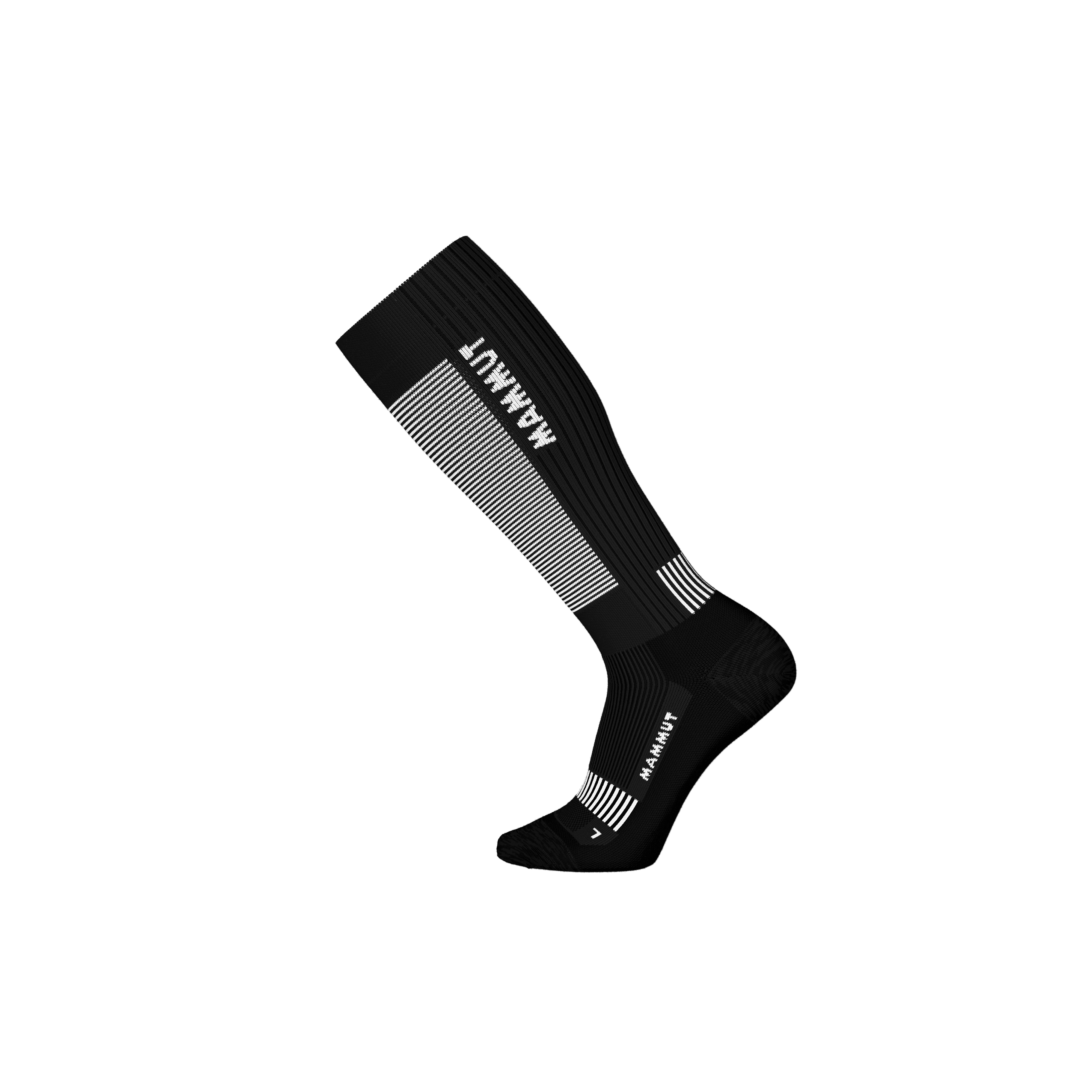 Mammut Crag Everyday Crew Socks, black-white - Black-white