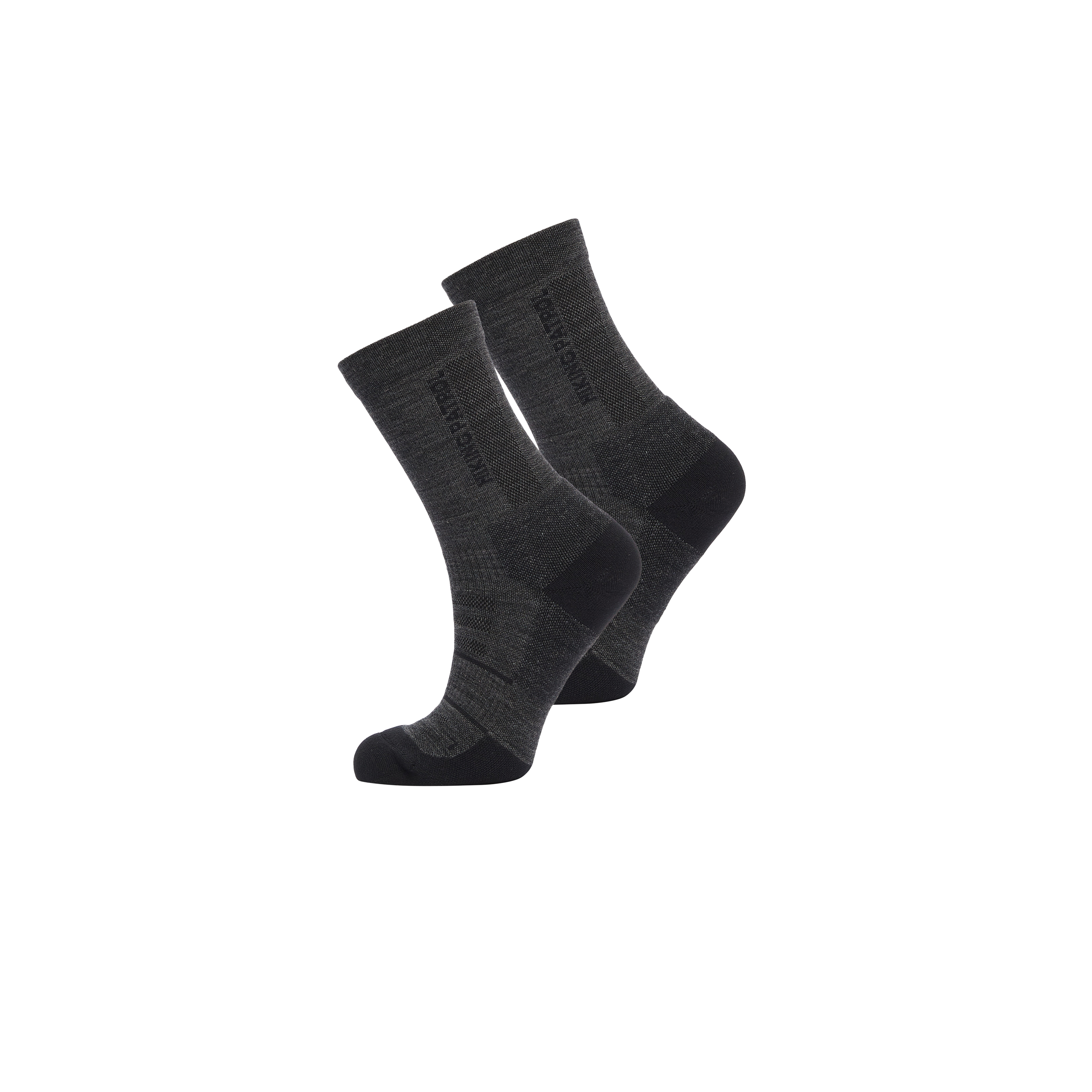 Mammut Hiking Patrol x Mammut Merino Crew Socks, gabbro-black - Gabbro-black - Thumbnail