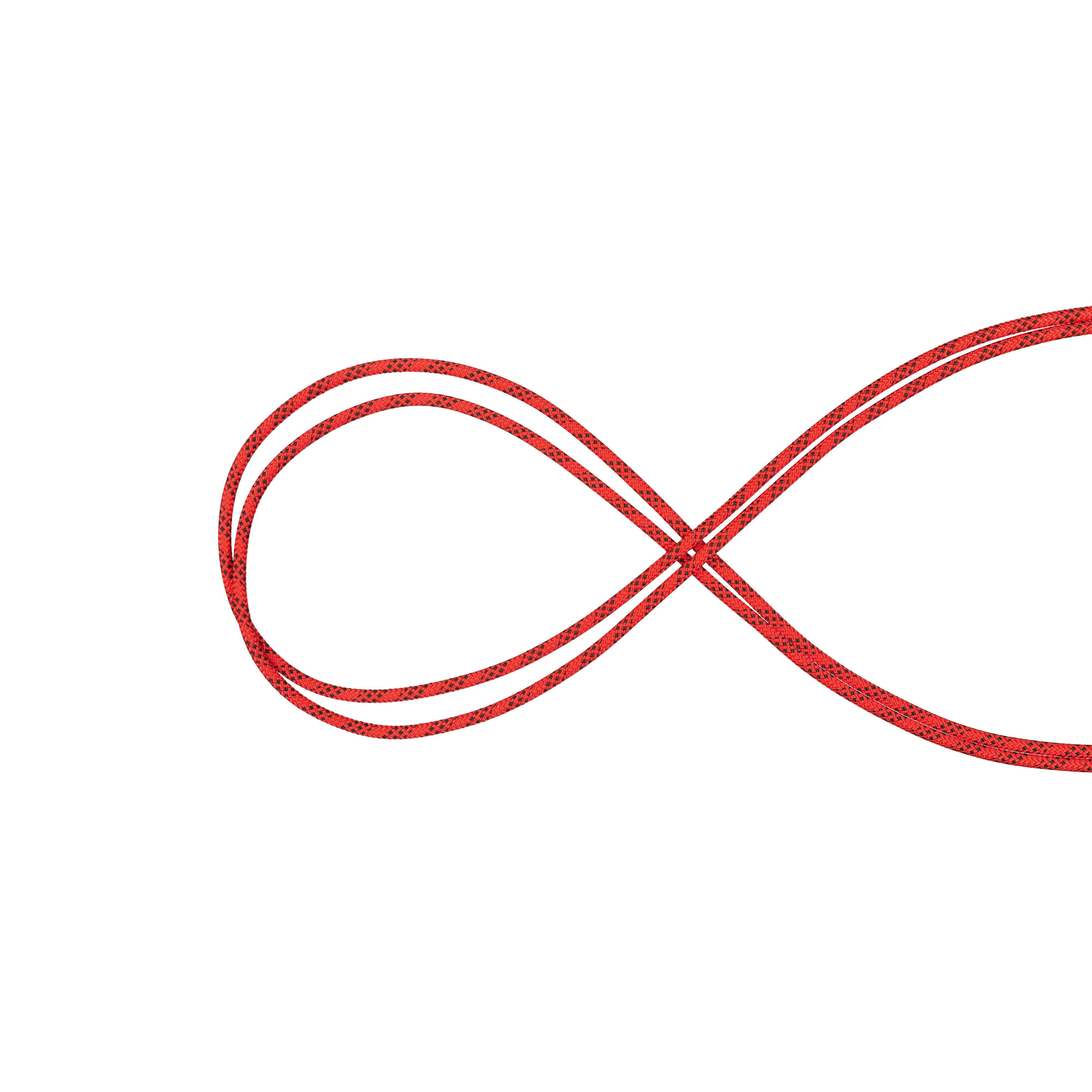 Mammut 10.5 Performance Static 100m - Black/Red-black - Thumbnail