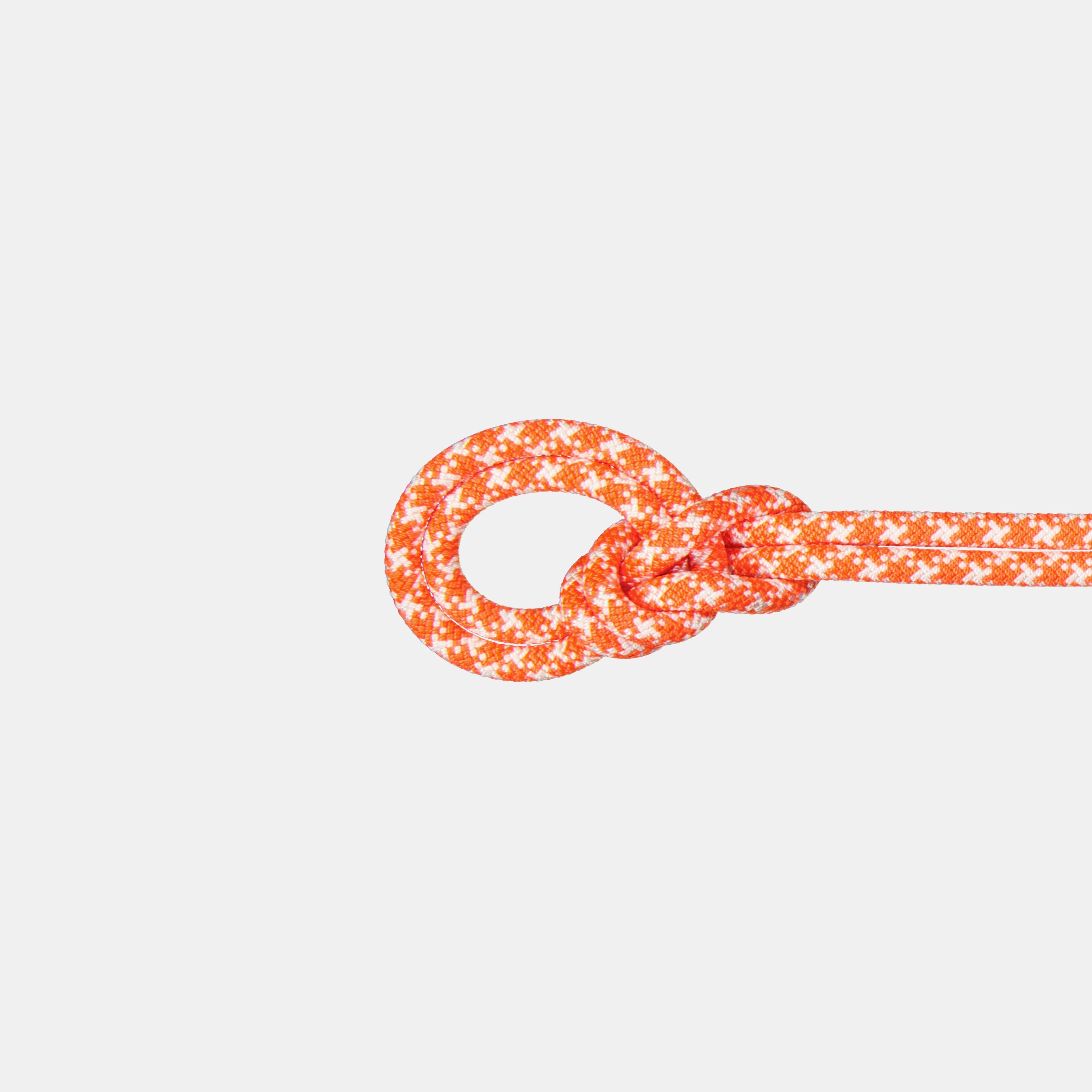 Mammut 9.5 Crag Classic Rope 50m, vibrant orange-white