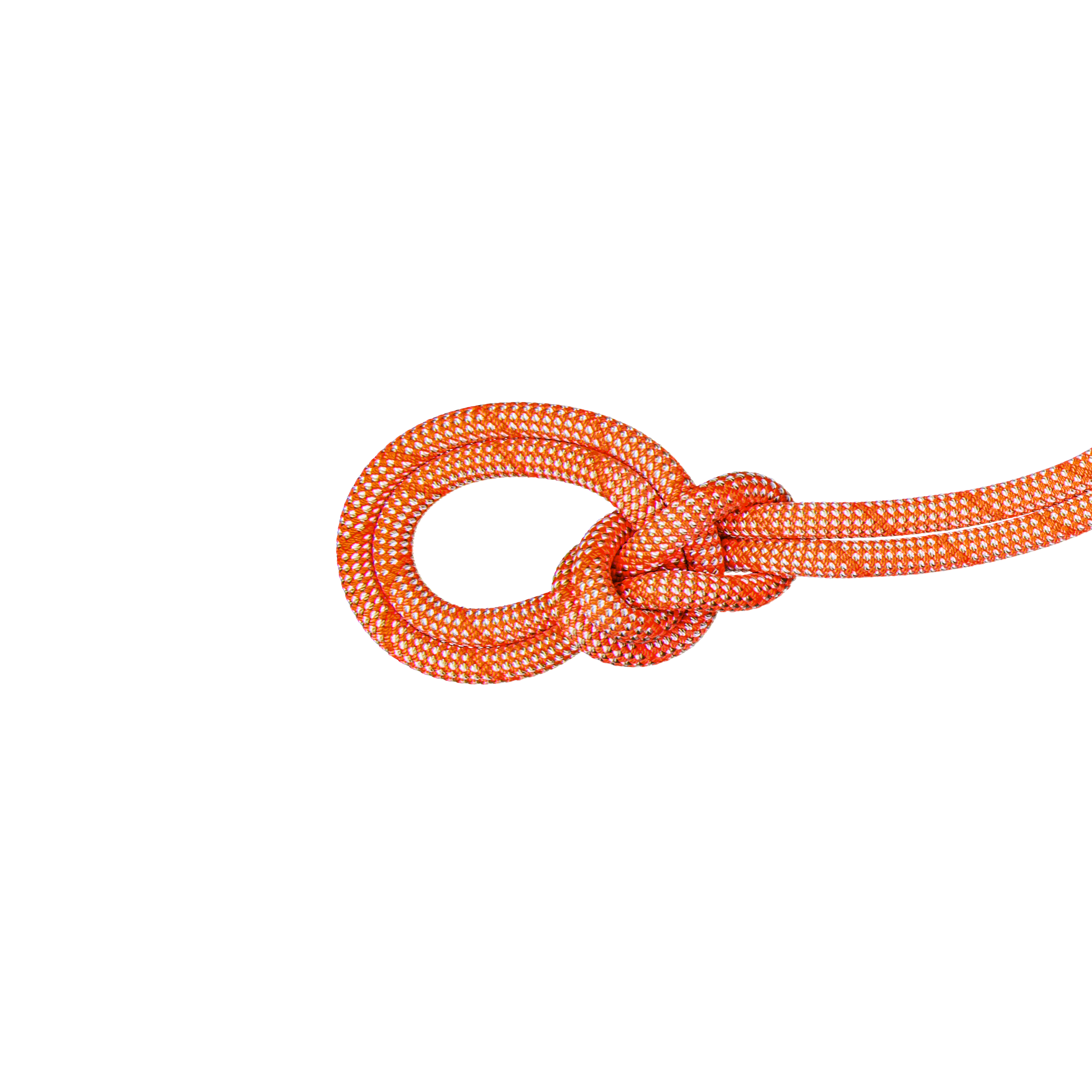 Mammut 9.8 Crag Classic Rope 80m, orange-white - Thumbnail