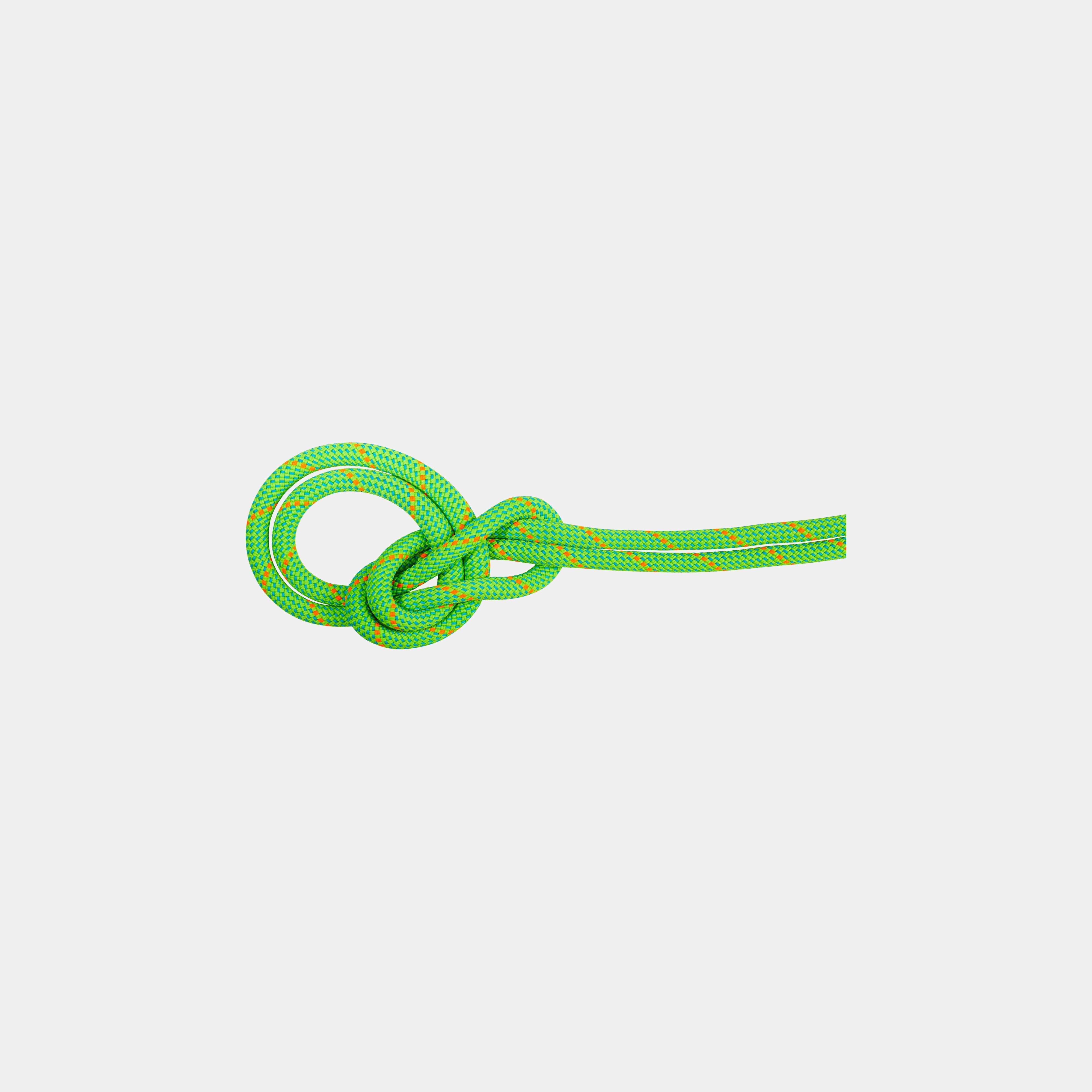 Mammut 9.5 Crag Eco Dry Rope 80m, neon green-ocean