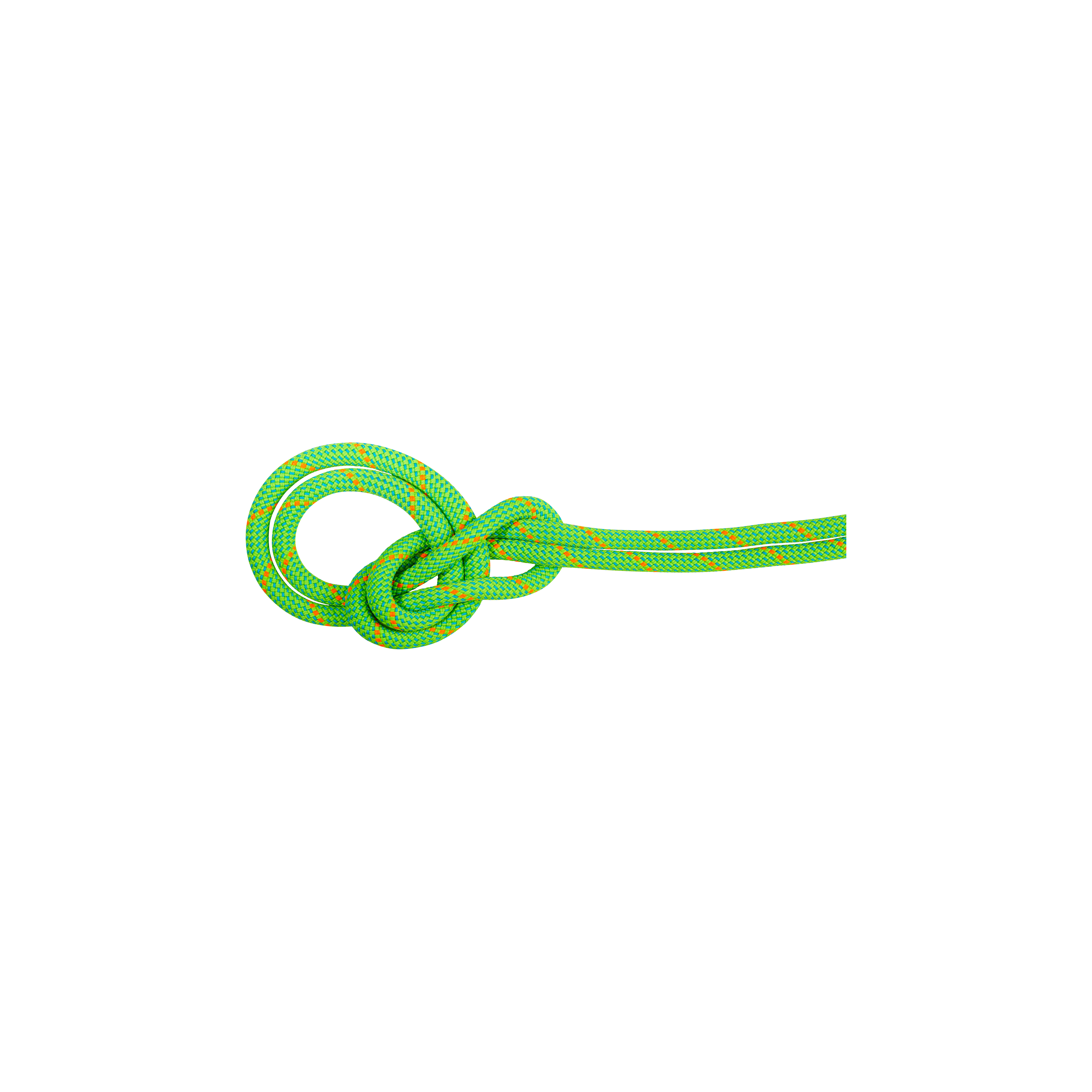 Mammut 9.5 Crag Eco Dry Rope 80m, neon green-ocean - Thumbnail