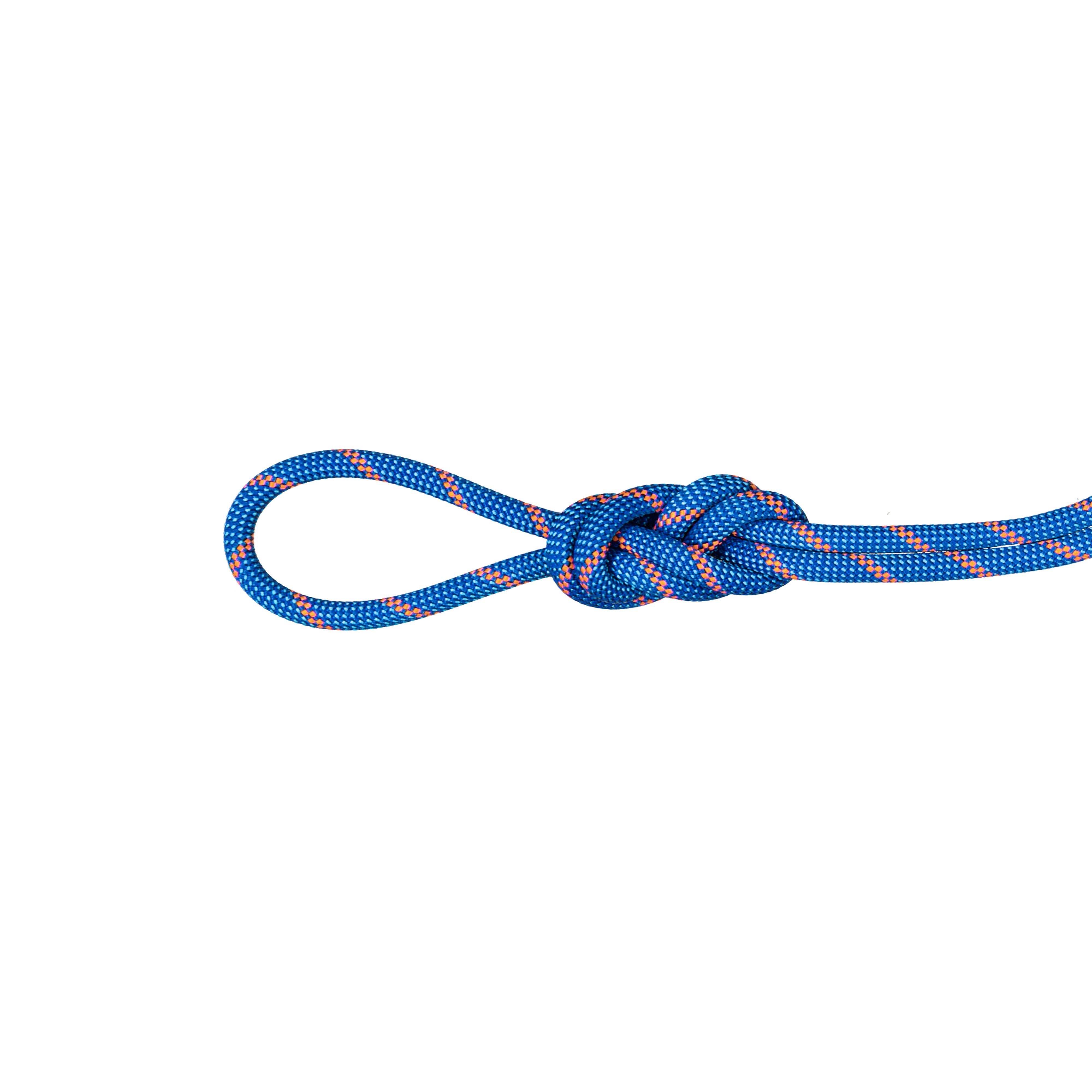 Mammut 7.5 Alpine Sender Dry Rope 50m - Fire-blue/Blue-vibrant orange - Thumbnail