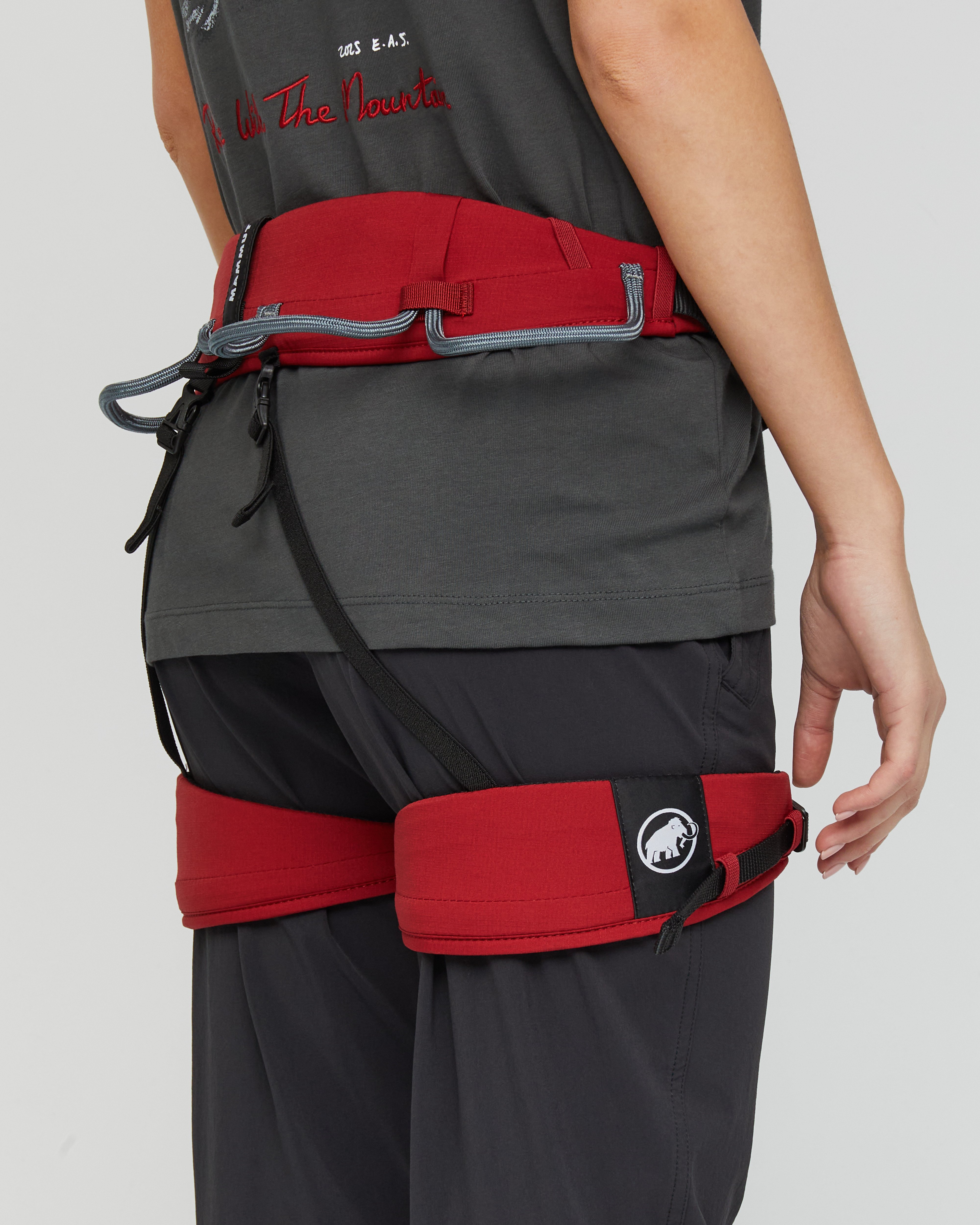 Mammut Ophir 3 Slide 2.0 Women Harness, dark mammut red-strata - Dark mammut red-strata