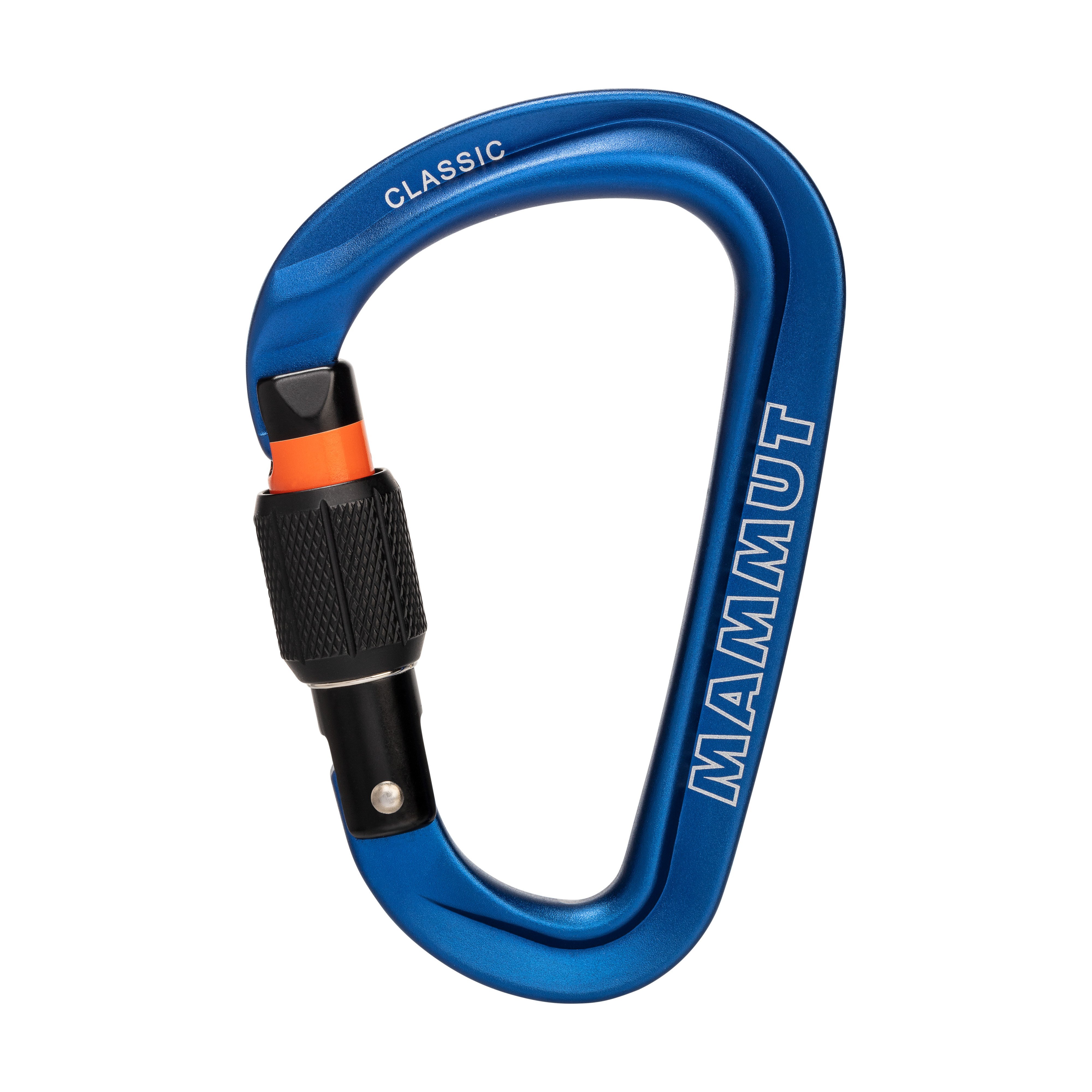 Classic HMS Screwgate Carabiner - blue, one size product image