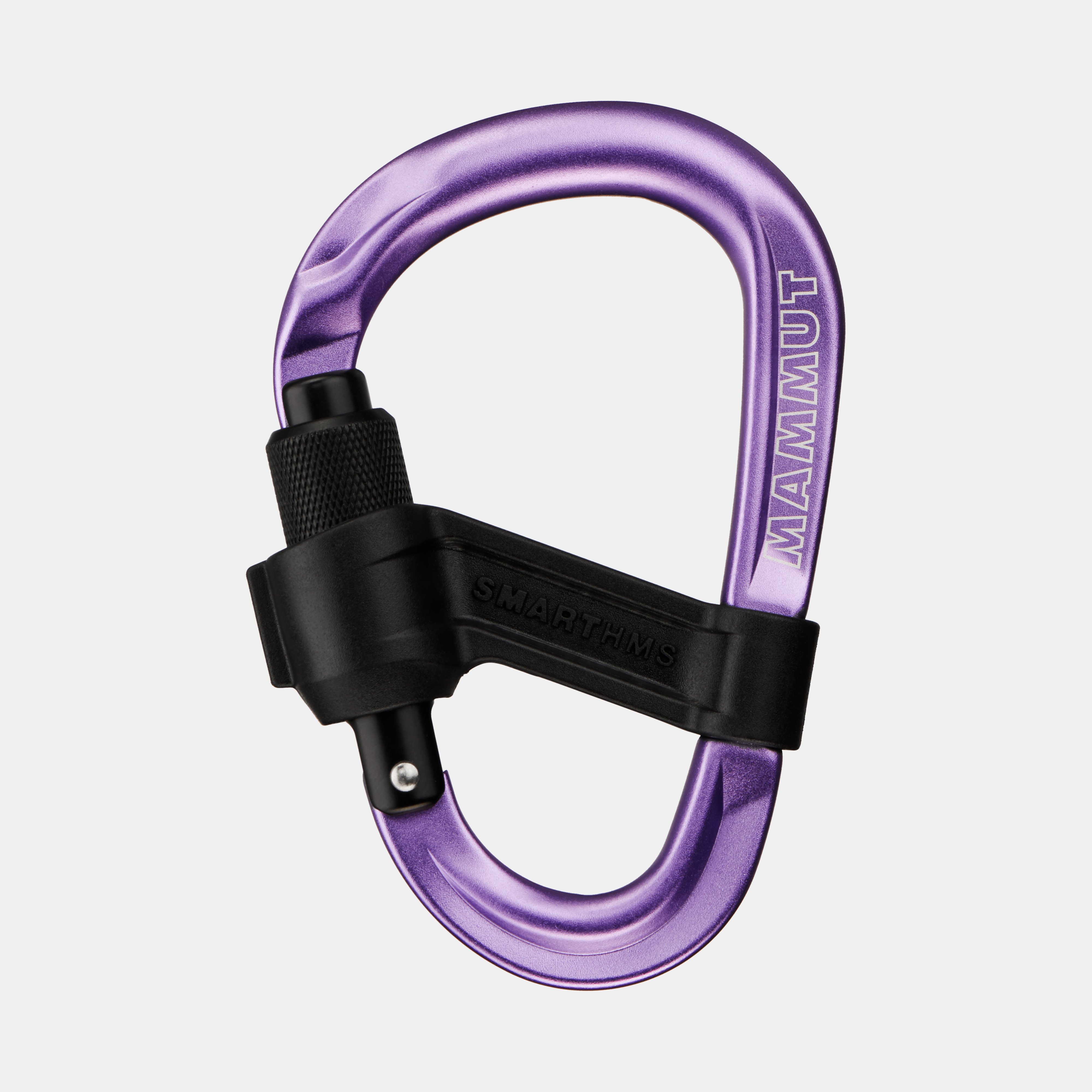 Mammut Smart HMS 2.0 Screwgate Carabiner, Screw Gate, alpine calamint - Screw Gate, alpine calamint