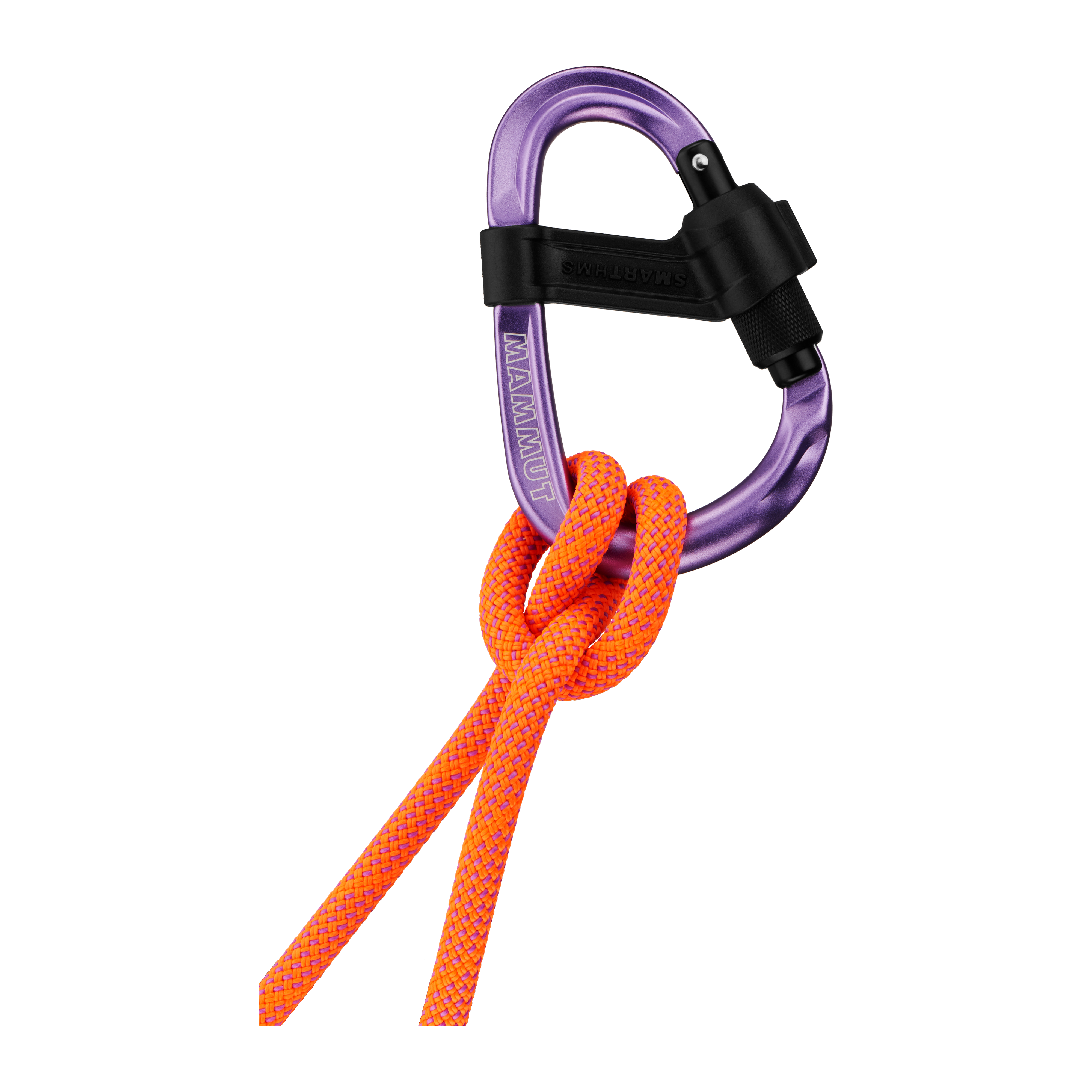 Mammut Smart HMS 2.0 Screwgate Carabiner, Screw Gate, alpine calamint - Screw Gate, alpine calamint
