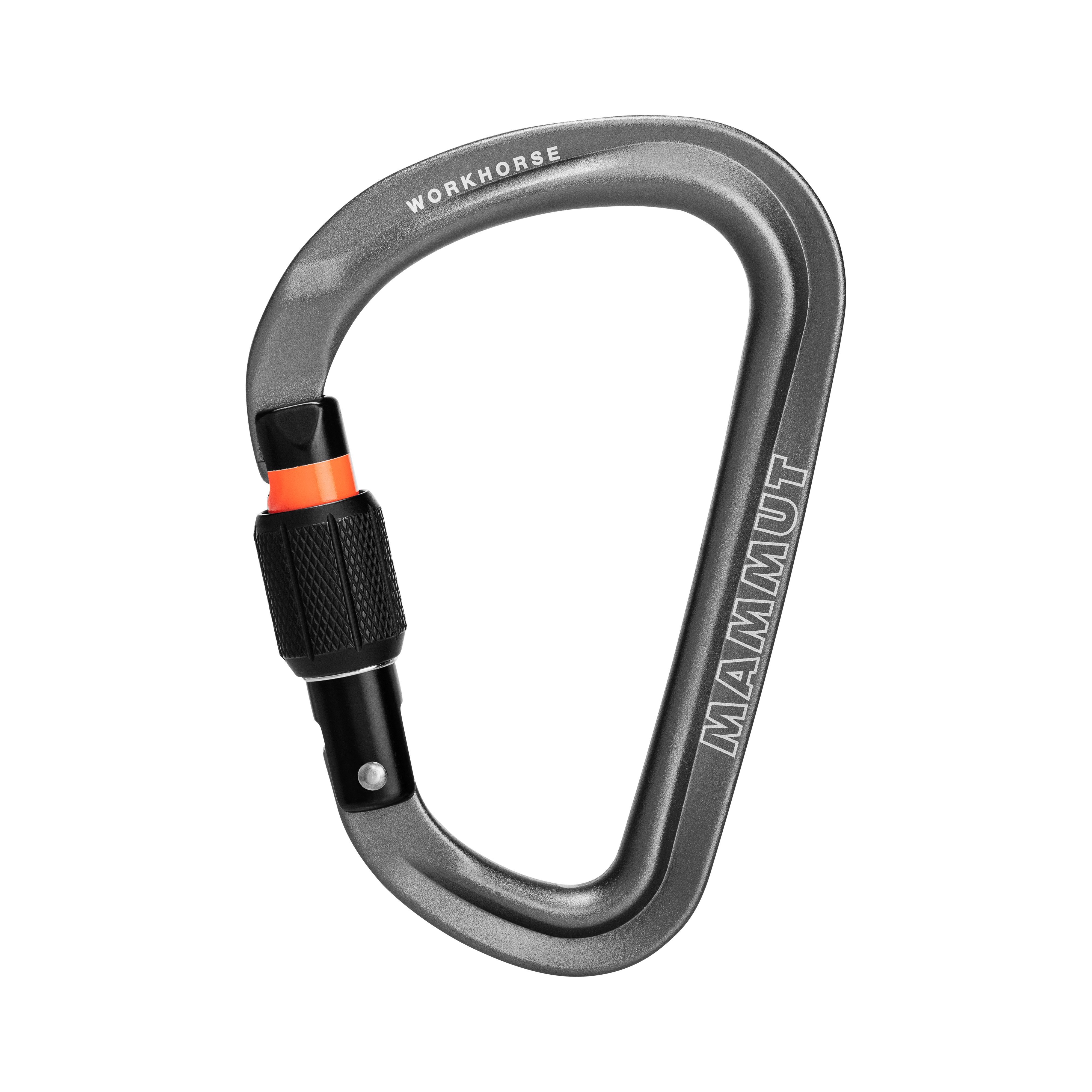 Workhorse HMS Screwgate Carabiner - grey, one size product image