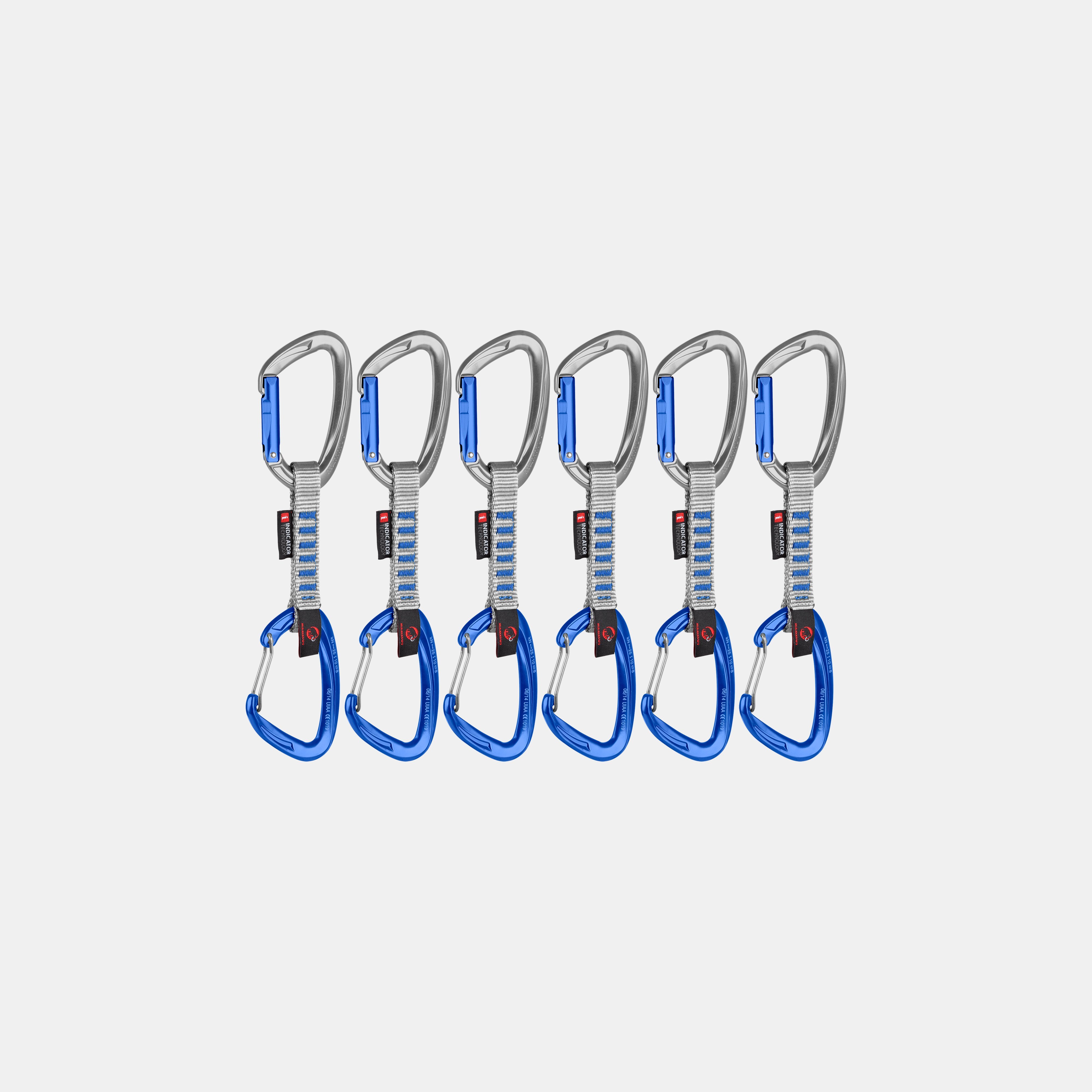 Crag Keylock Wire 10 cm Indicator 6-Pack Quickdraws thumbnail