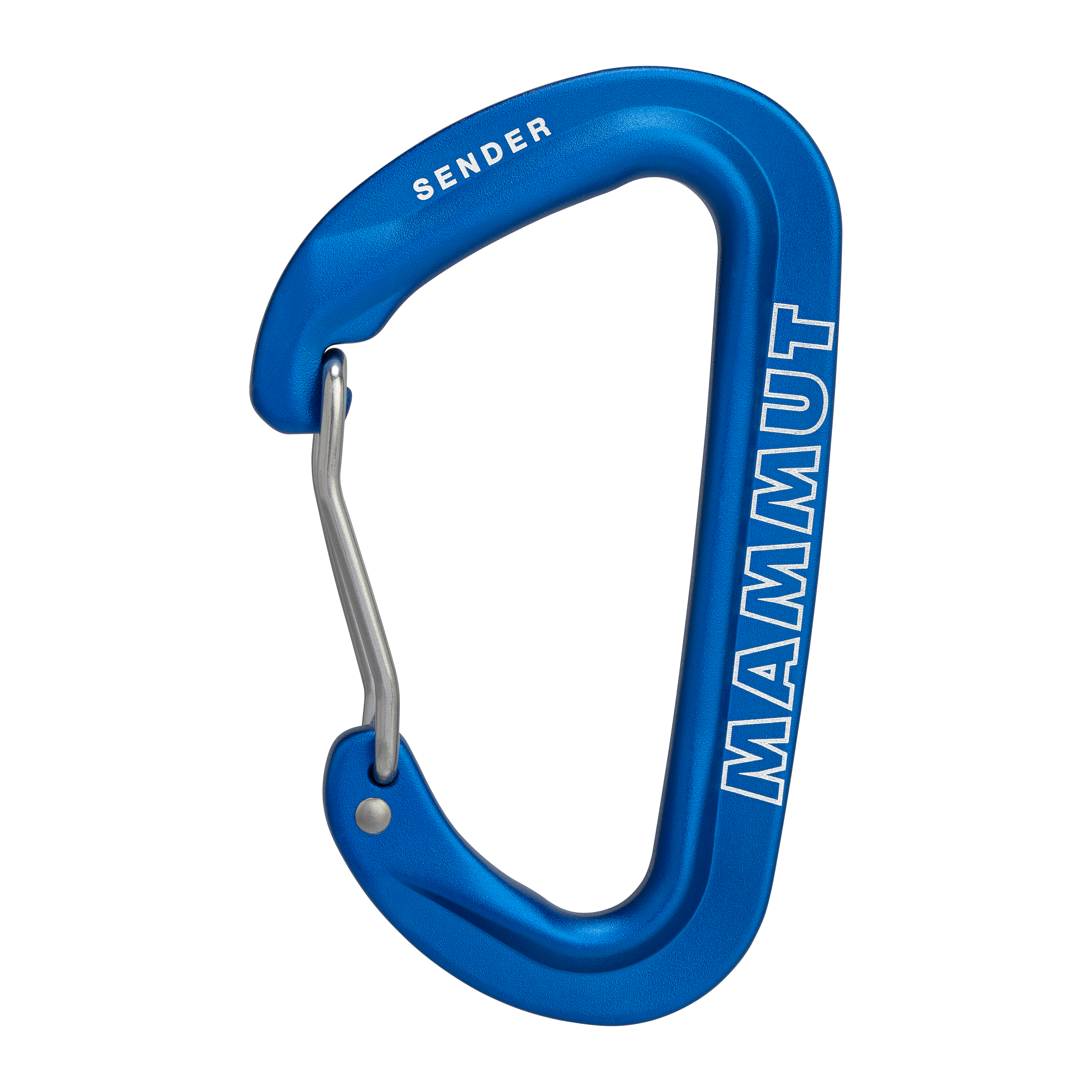 Mammut Sender Wire Carabiner - blue, one size - Blue - Thumbnail