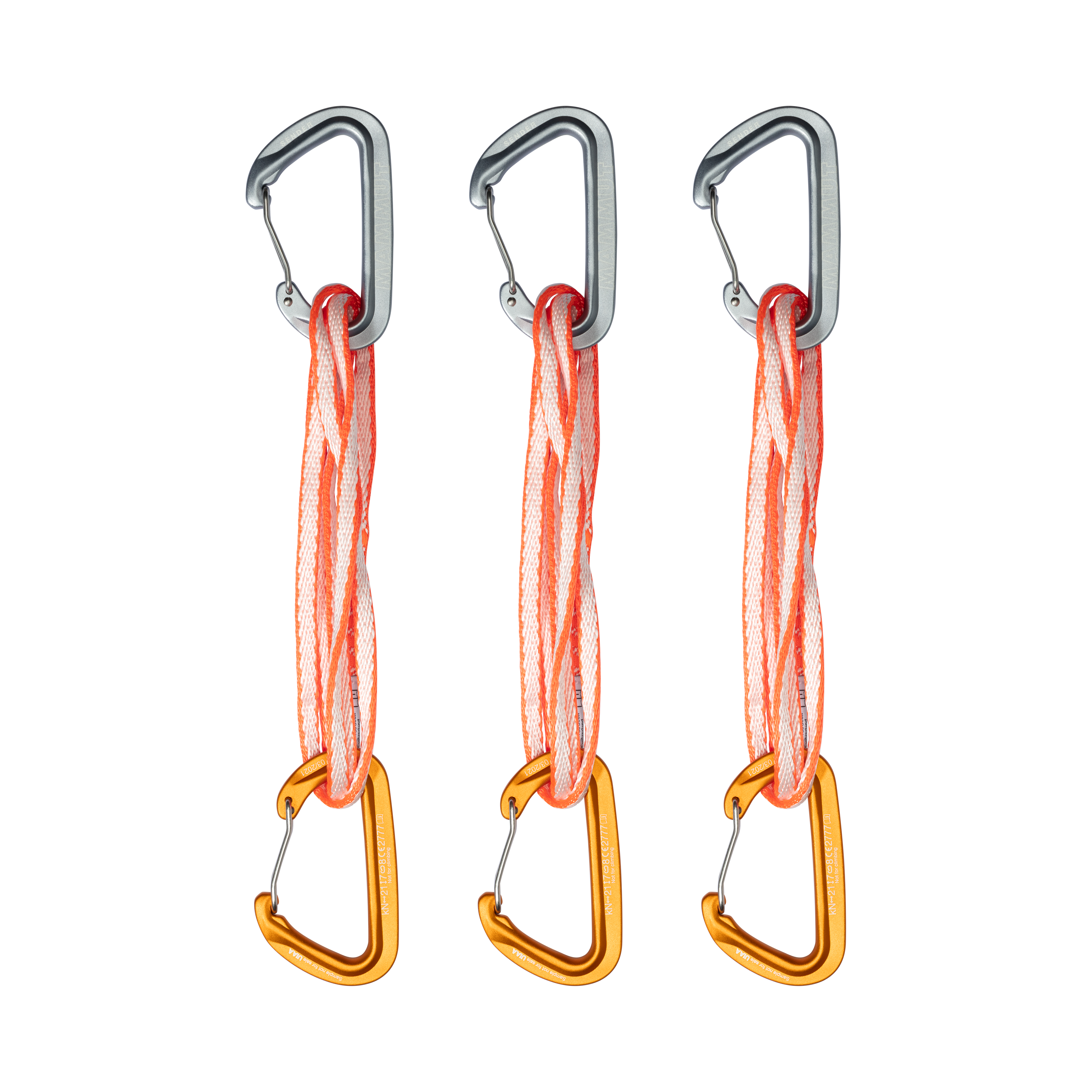 Mammut Sender Wire 60 cm 3-Pack Quickdraws