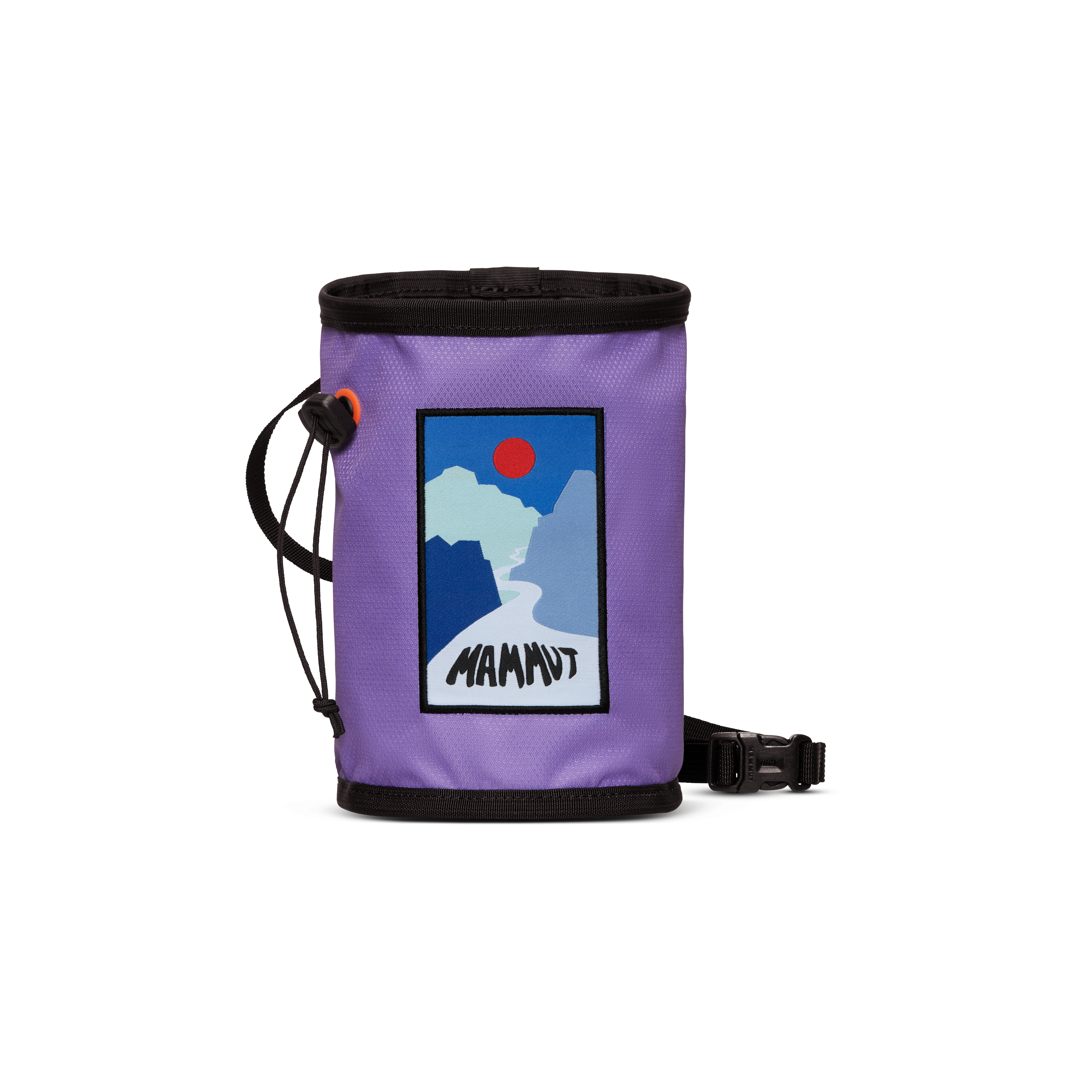 Mammut Gym Print Chalk Bag, lavandin - Lavandin - Thumbnail