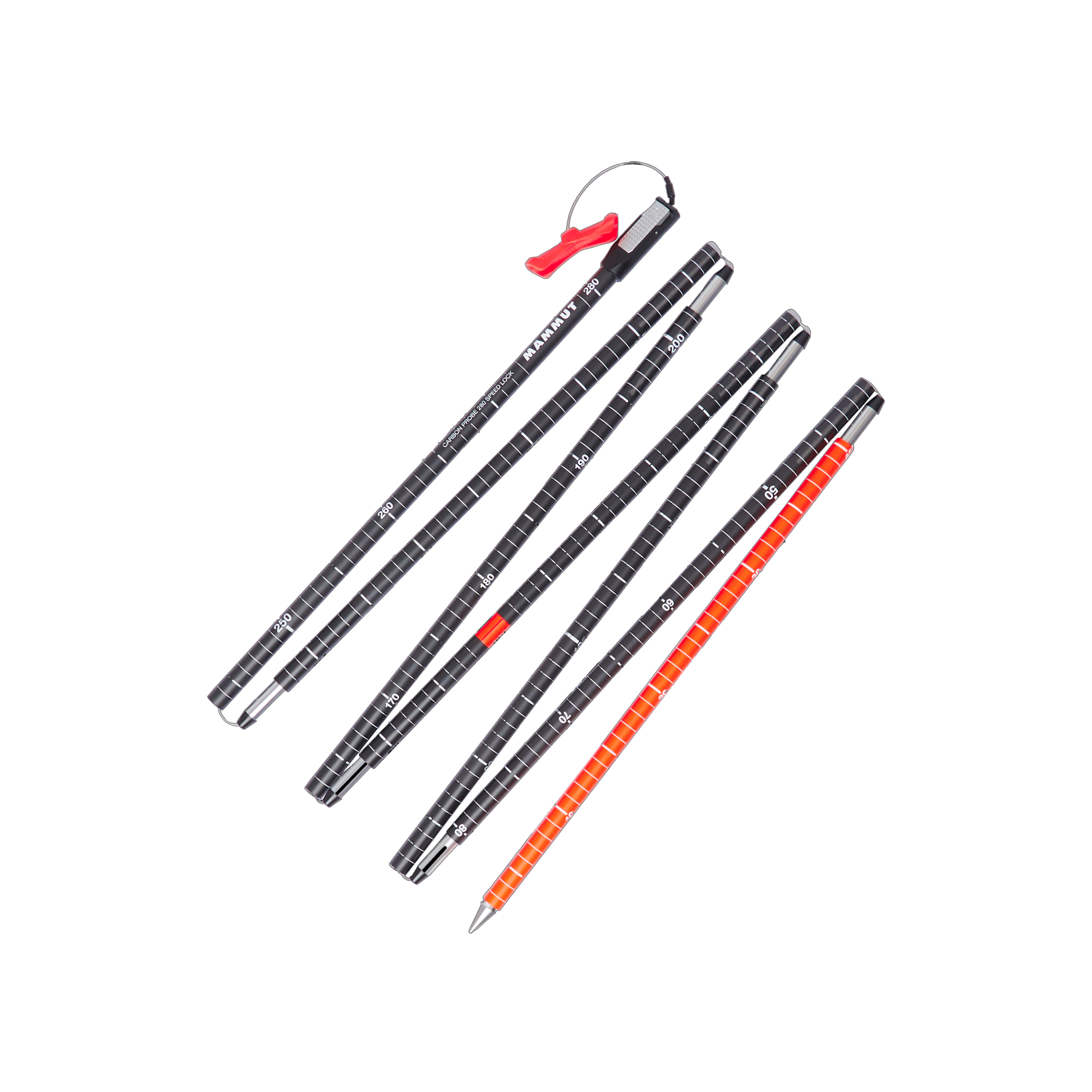 Mammut Carbon Pro Probe 280 speed lock, vibrant orange - Vibrant orange
