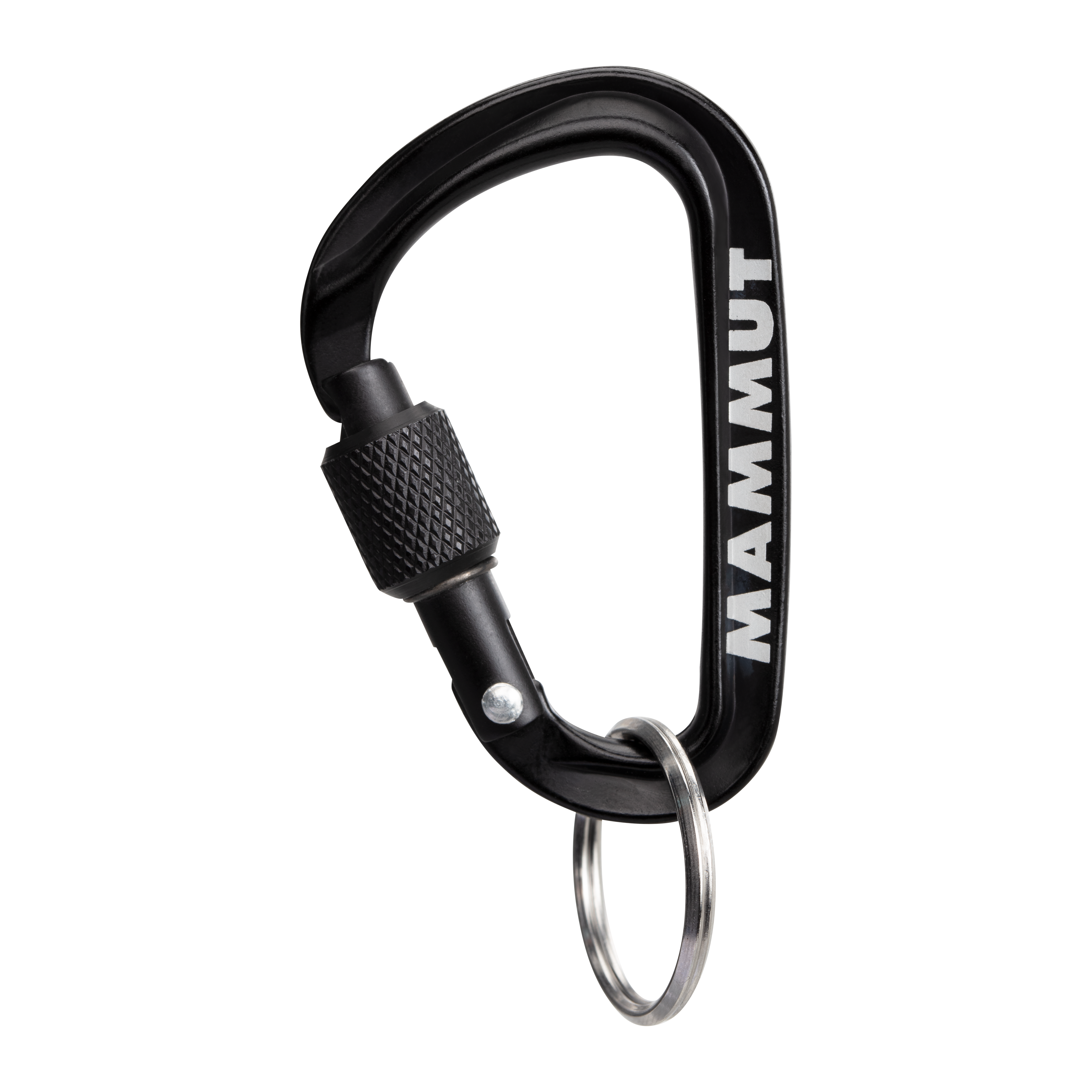Mammut Mammut Mini Carabiner Classic Screwgate S - Black/Orange/Assorted