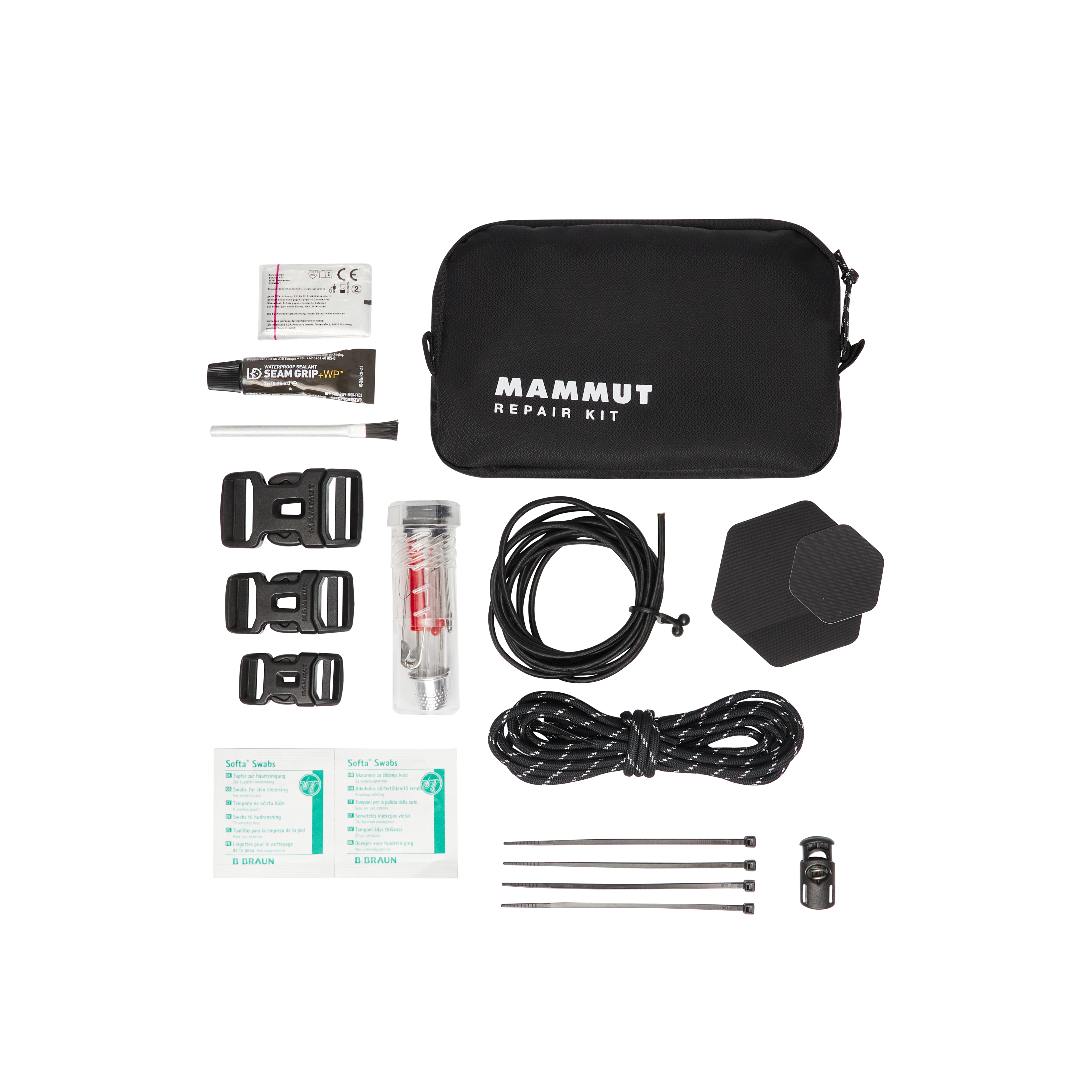 Mammut Mammut Repair Kit, black - Black - Thumbnail