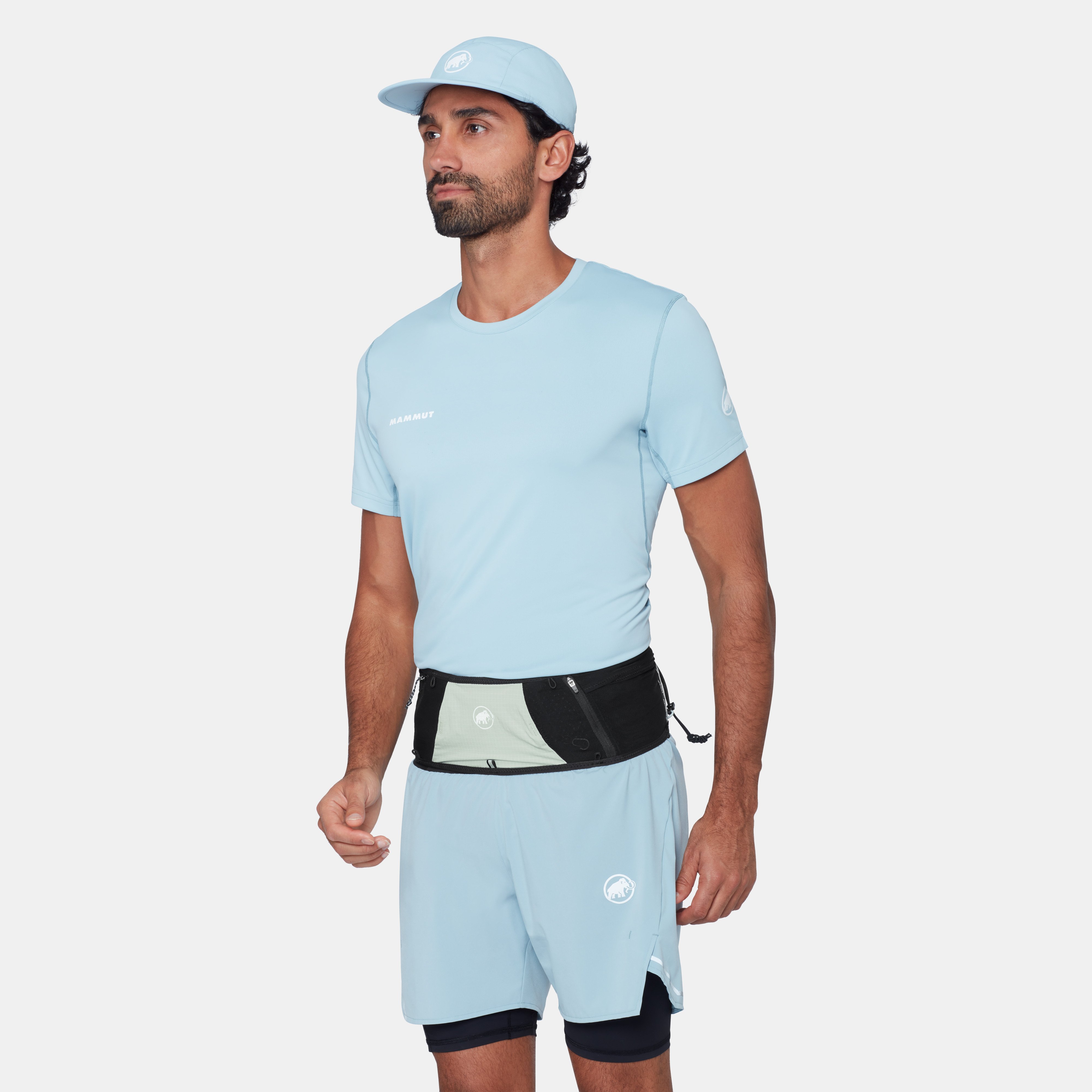 Mammut Aenergy Trail Belt, black-silver sage - Black-silver sage