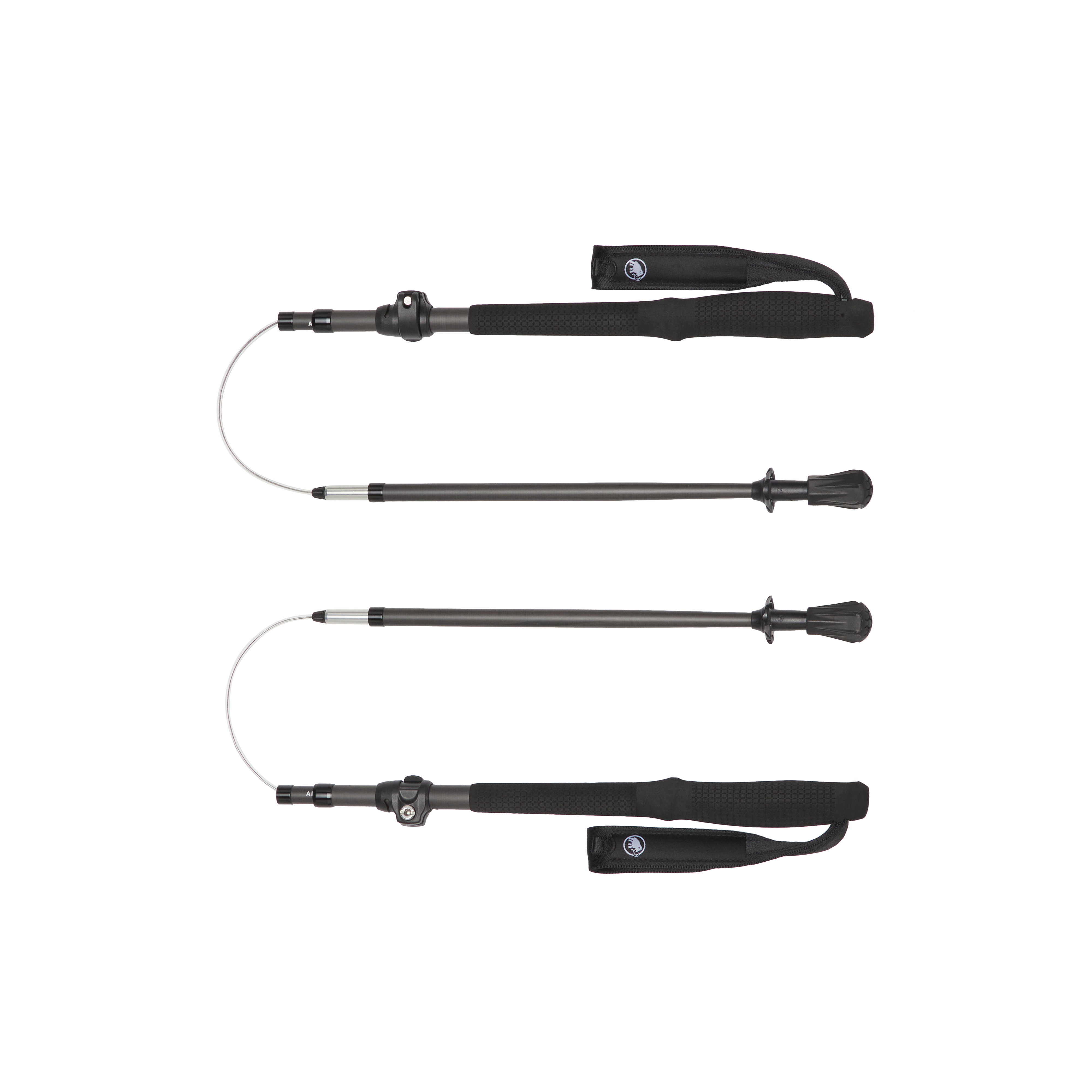 Mammut Aenergy Ultra Vario Carbon Poles, black - Black - Thumbnail