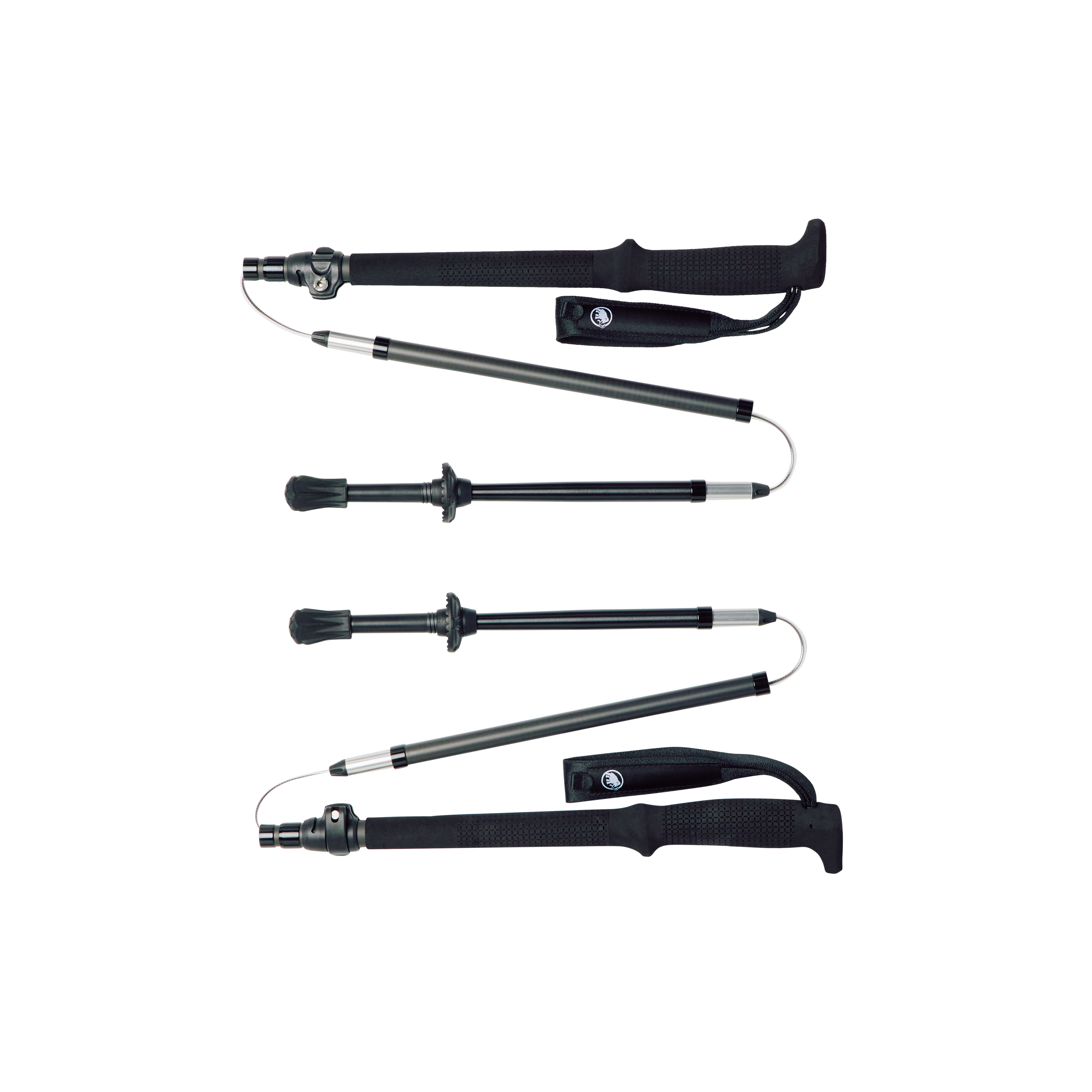 Mammut Taiss Poles, black - Black - Thumbnail