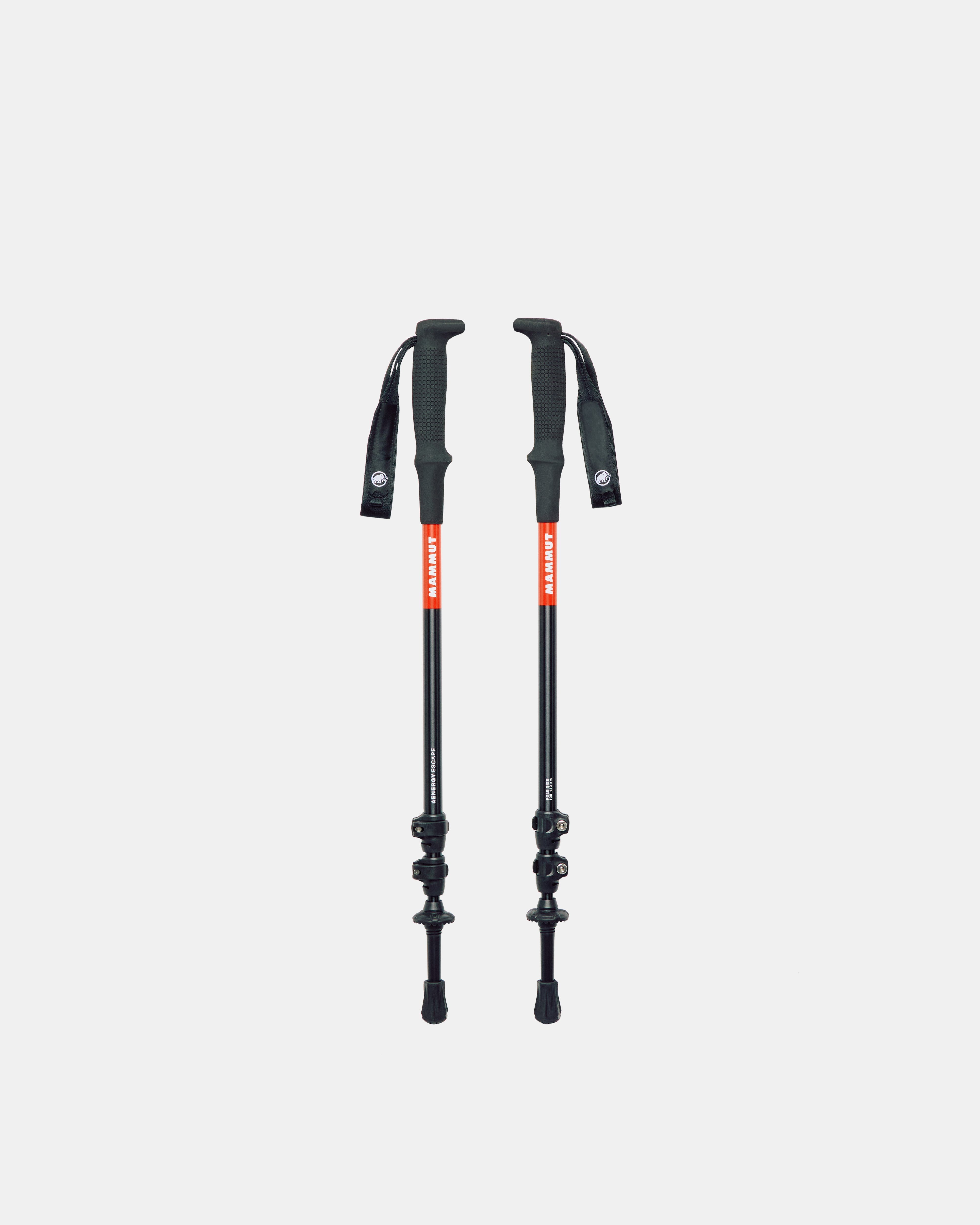 Mammut Aenergy Escape Poles, black - Black