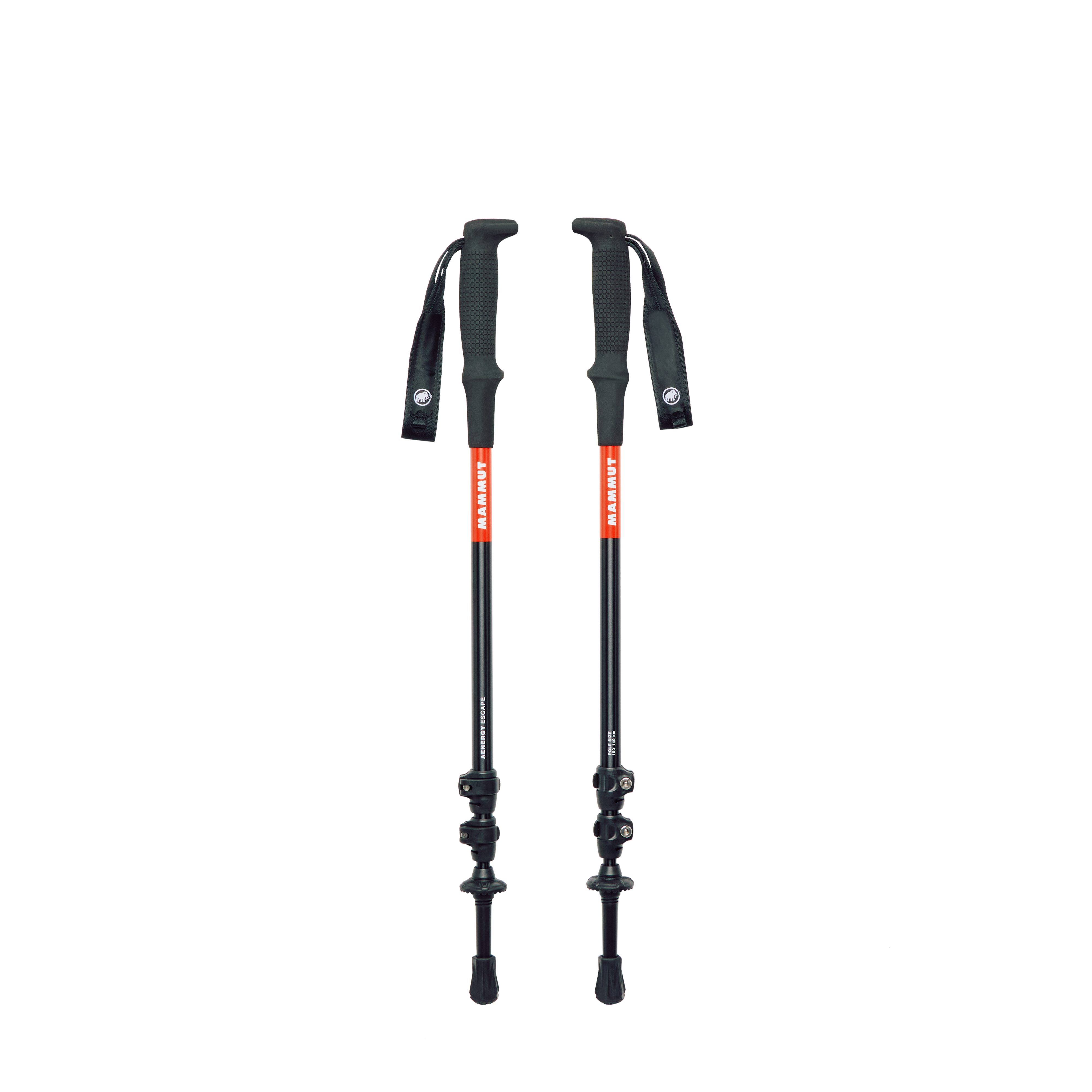 Mammut Aenergy Escape Poles, black - Black - Thumbnail