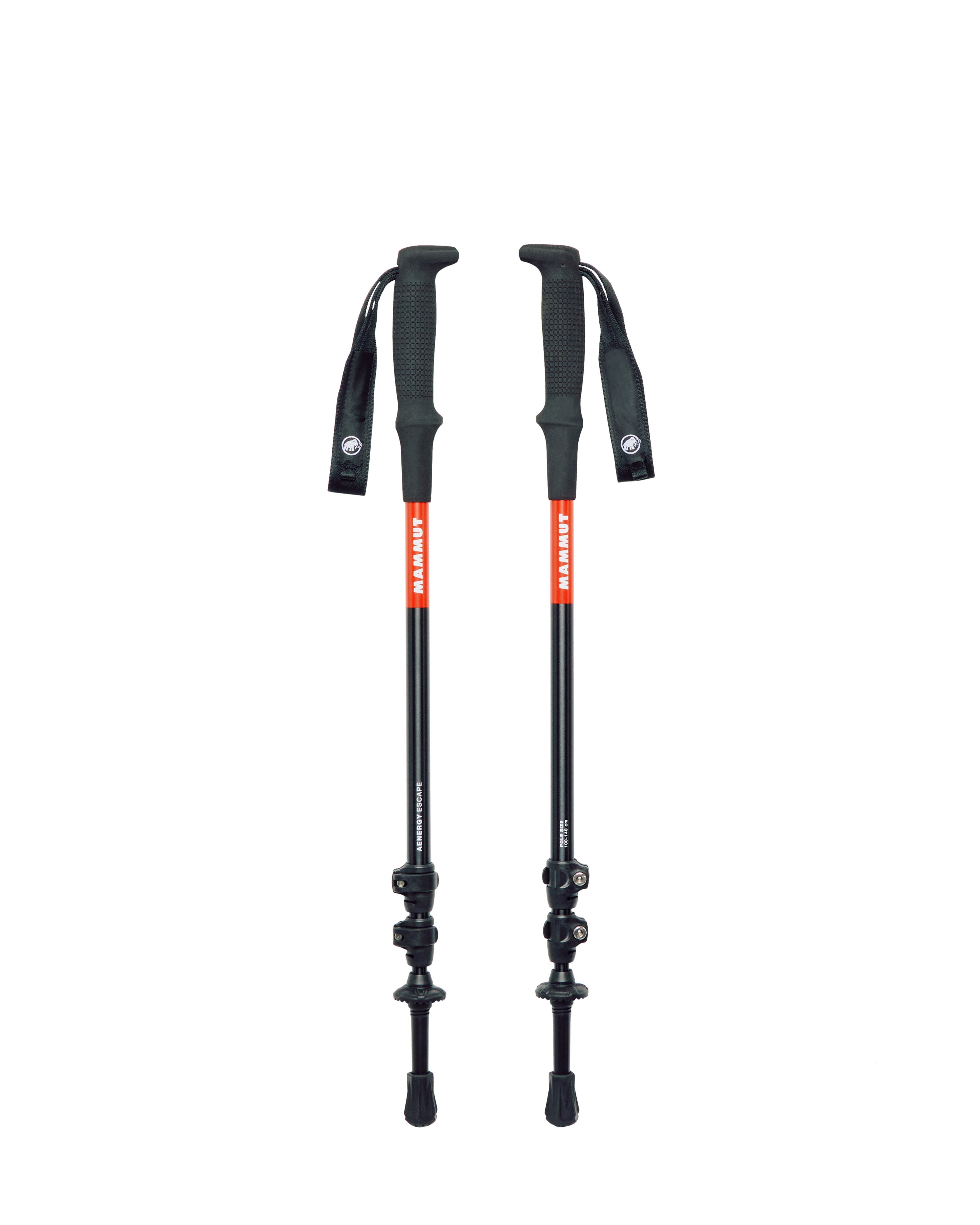 Mammut Aenergy Escape Poles - Black - Thumbnail