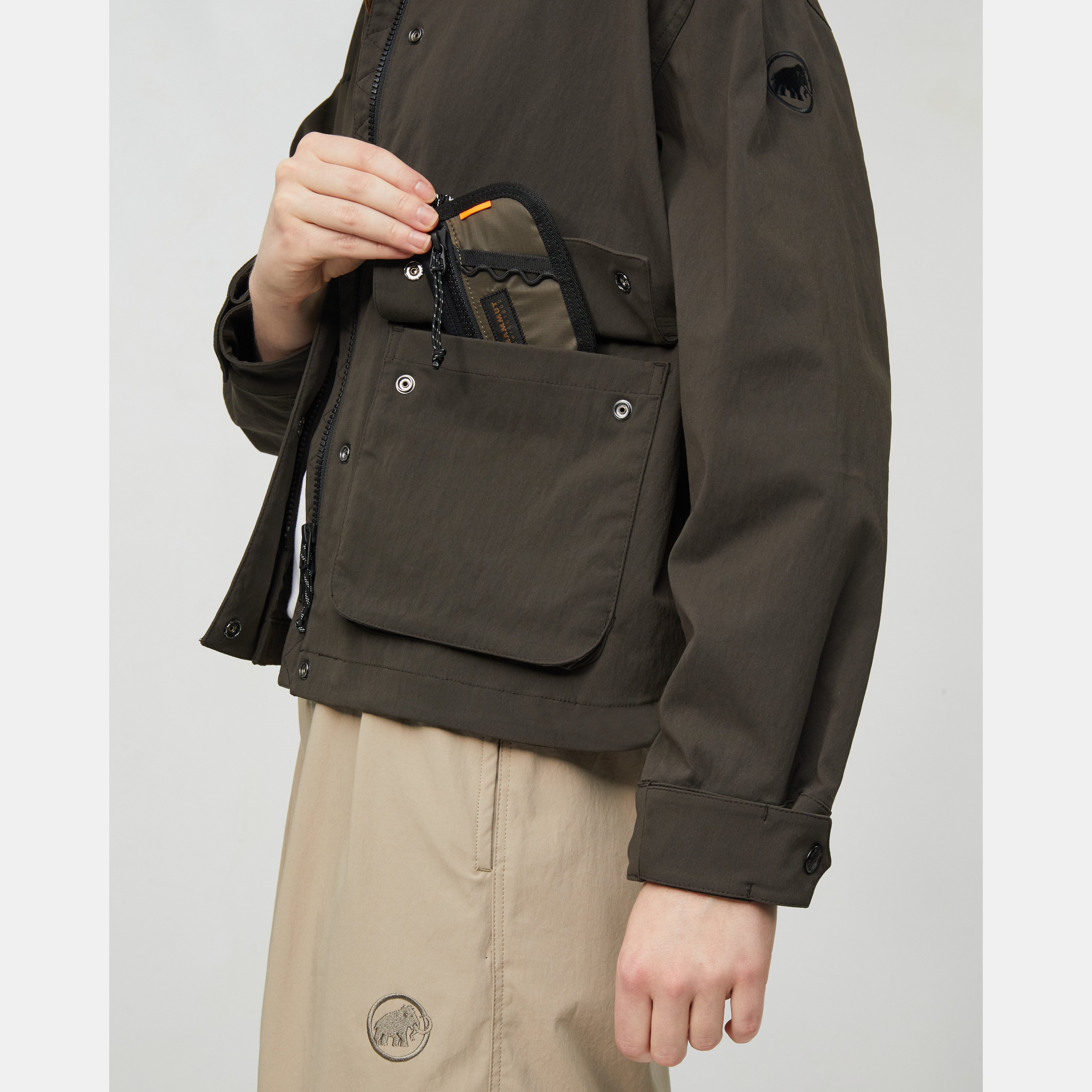 Mammut Valley Card Wallet, creas brown - Creas brown