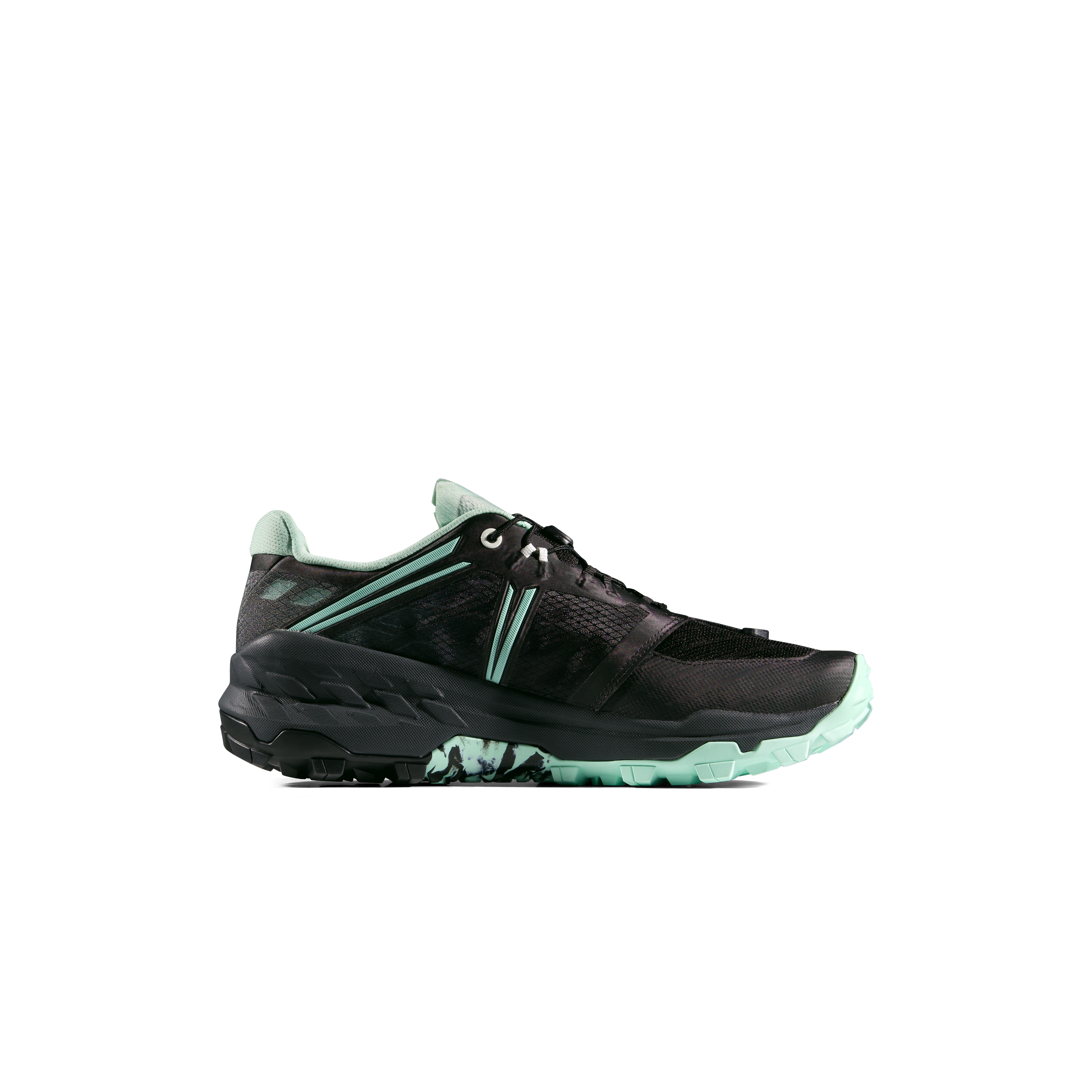 Mammut Sertig TR Low Men, black-neo mint - Black-neo mint
