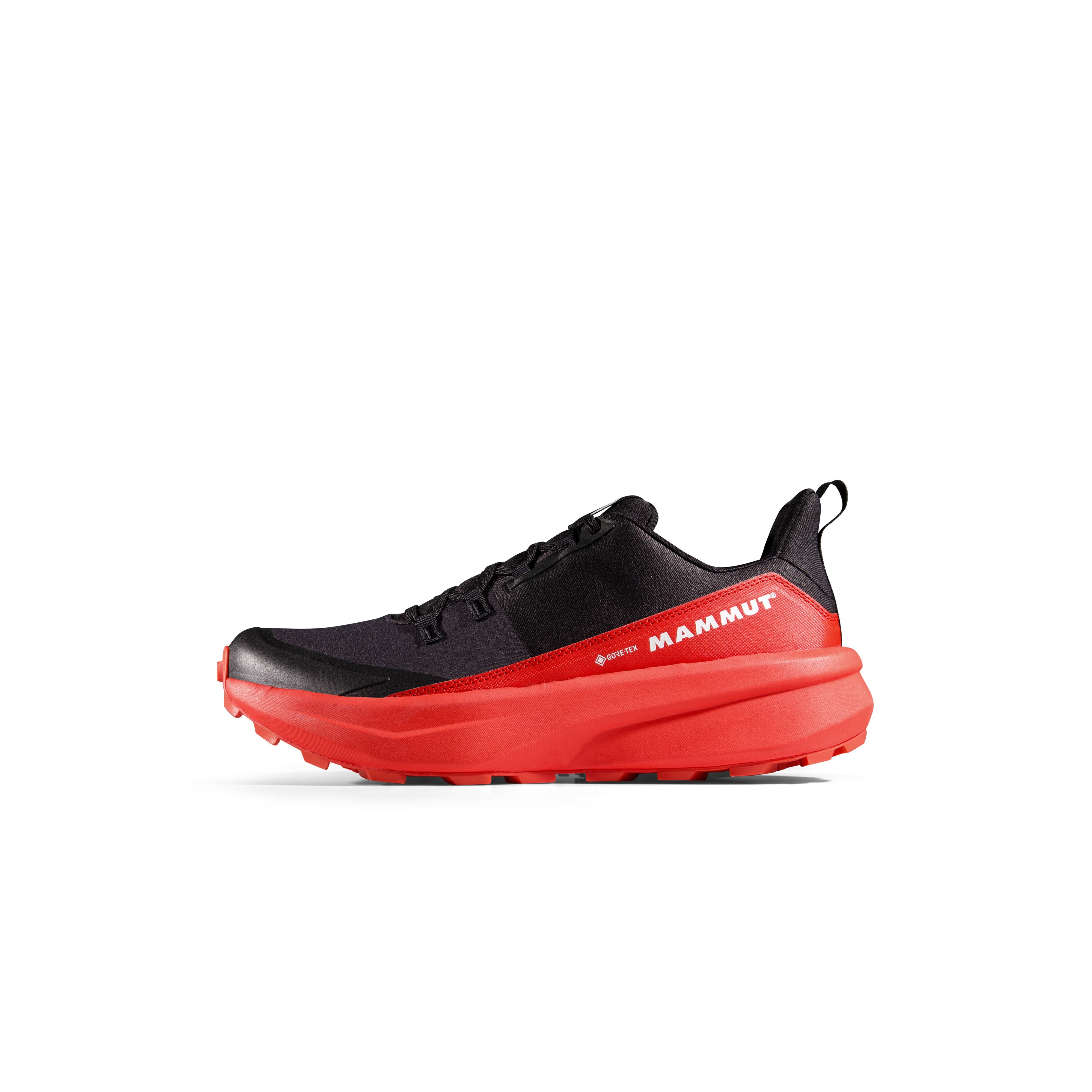 Mammut Aenergy Hike Low GTX Men - Black/White-white/Strata-black/Black-mammut red/Marine-dark glacier blue - Thumbnail