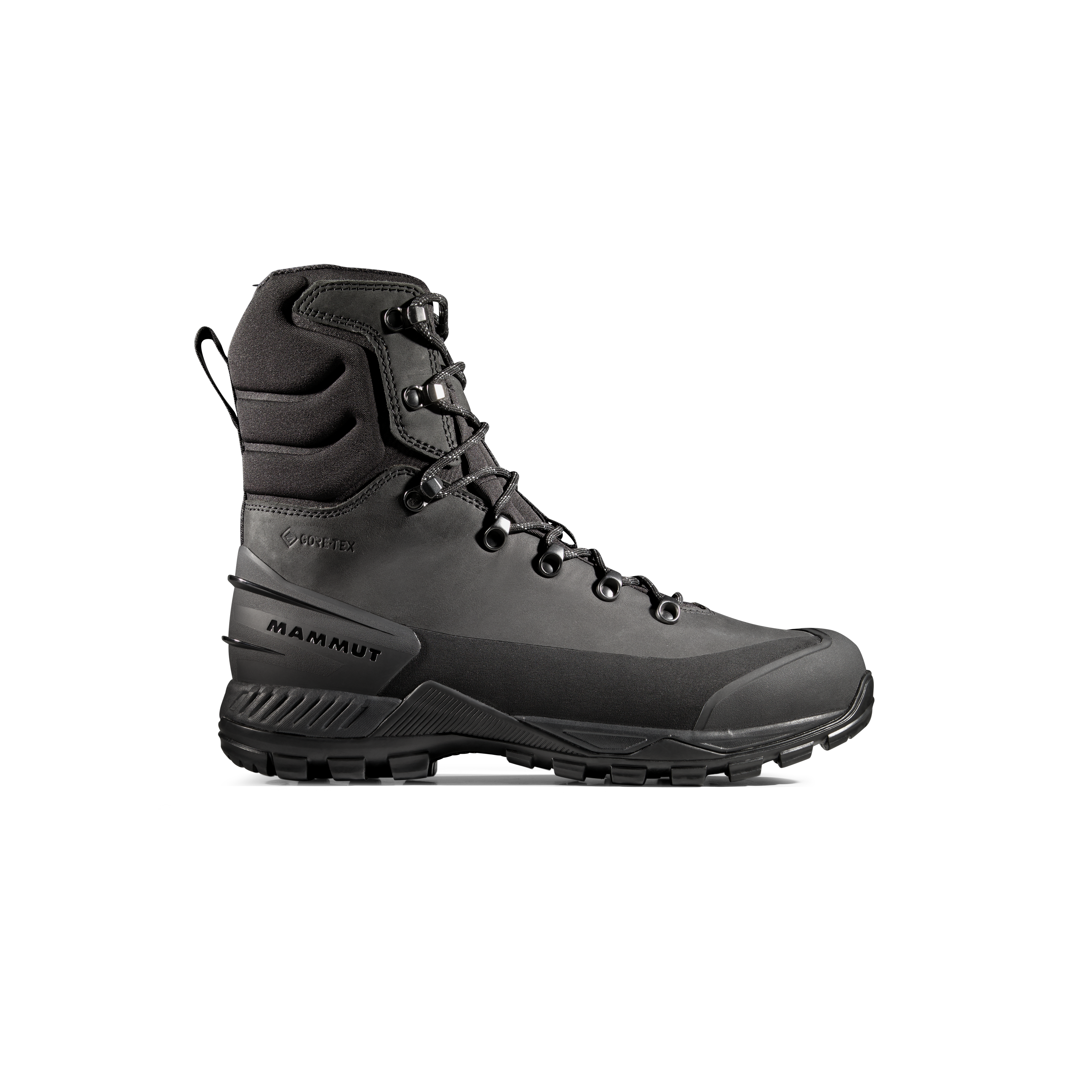 Mammut Blackfin Leather High GTX Men, black - Black