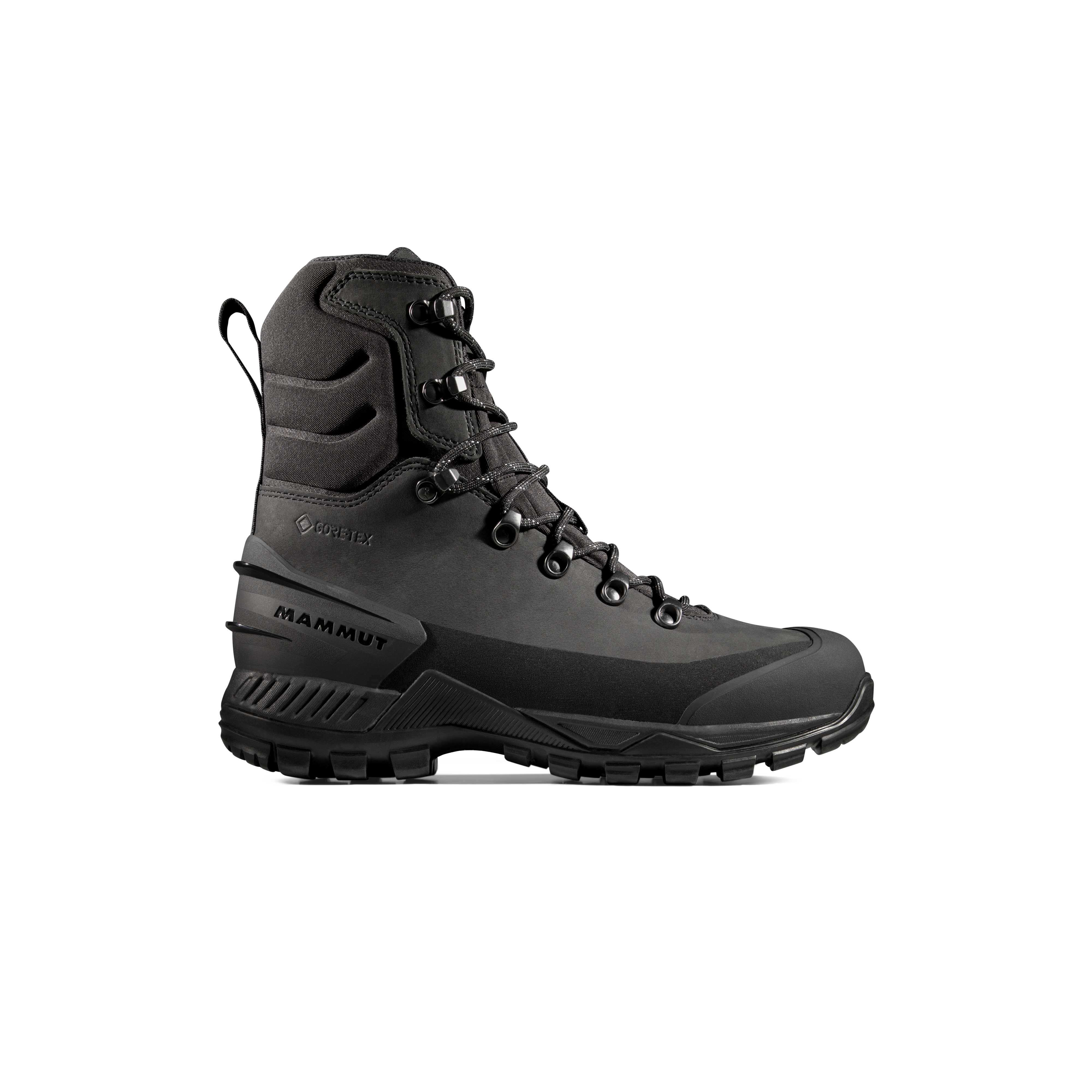 Mammut Blackfin Leather High GTX Women, black - Black