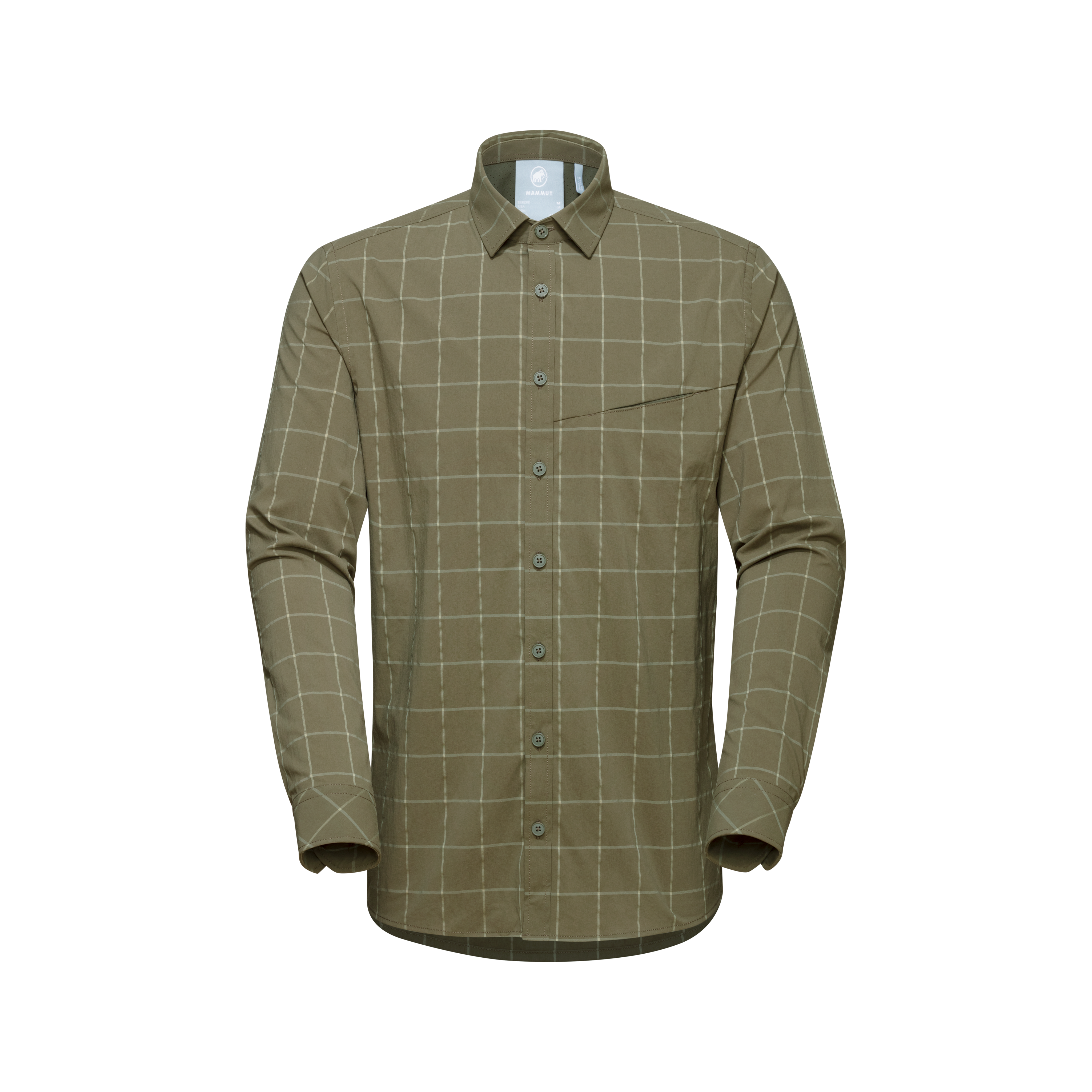 Mountain Longsleeve Shirt Men - iguana-olive, XL thumbnail