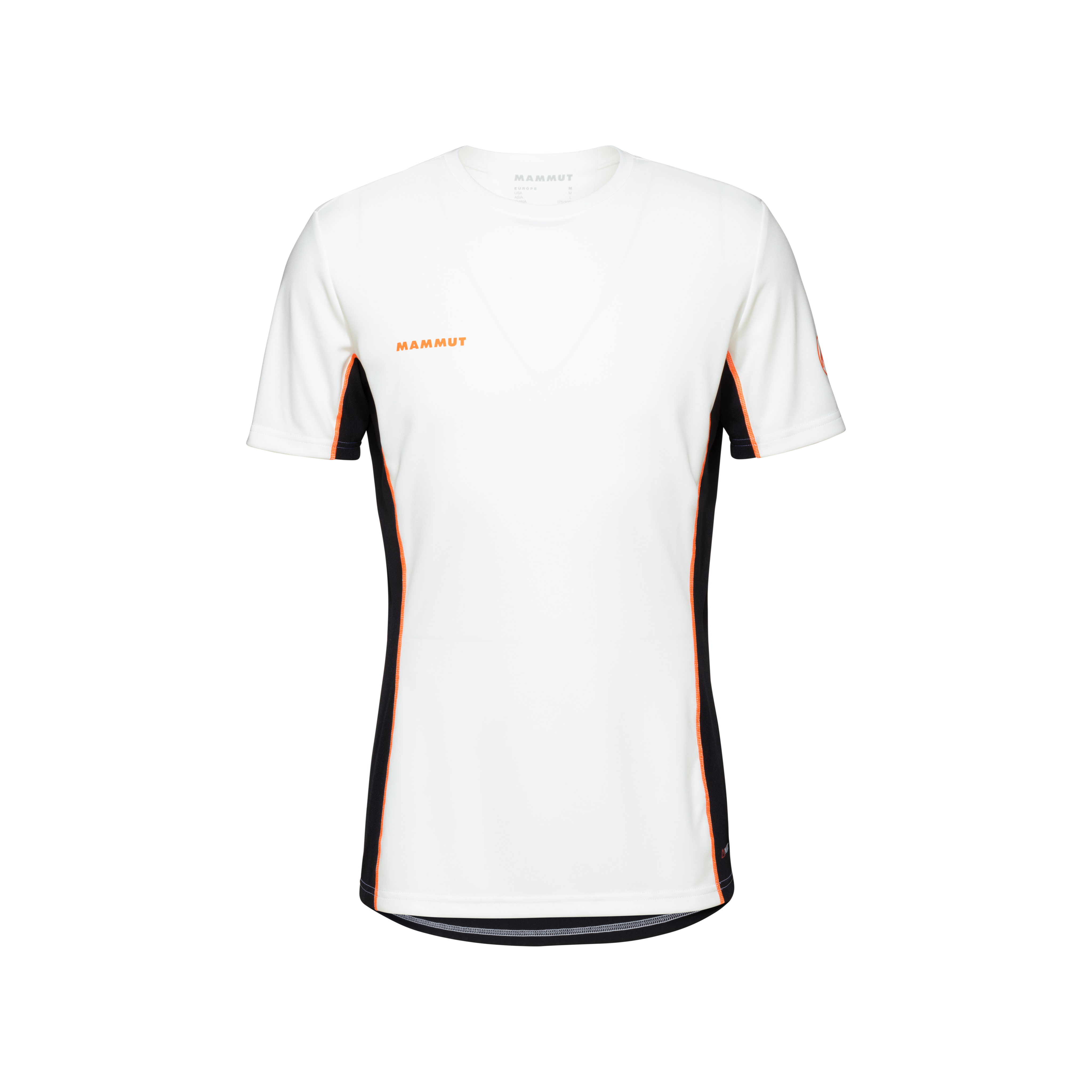 Sertig T-Shirt Men - white-black-vibrant orange, XXL thumbnail