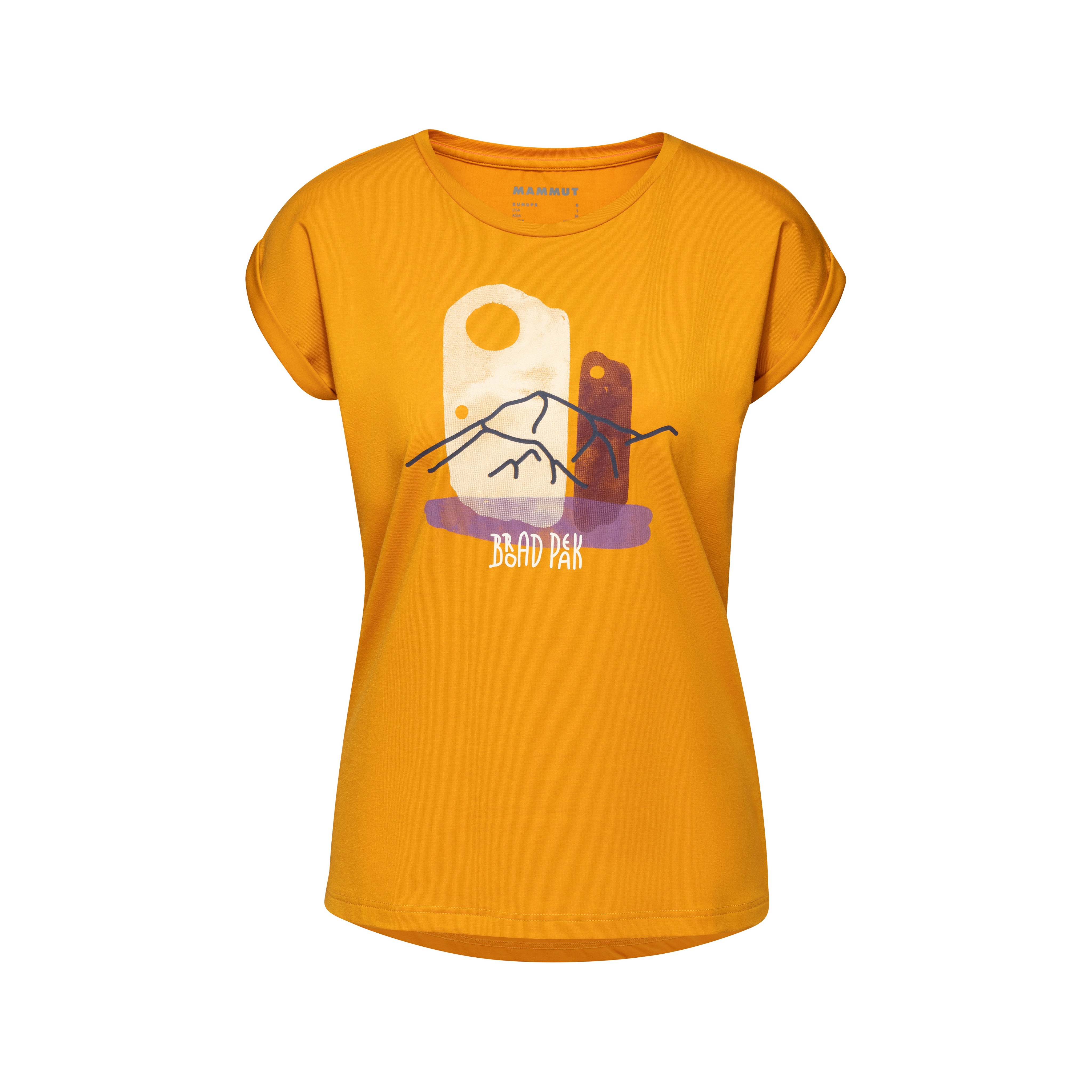 Mountain T-Shirt Women - golden PRT2, XS product image