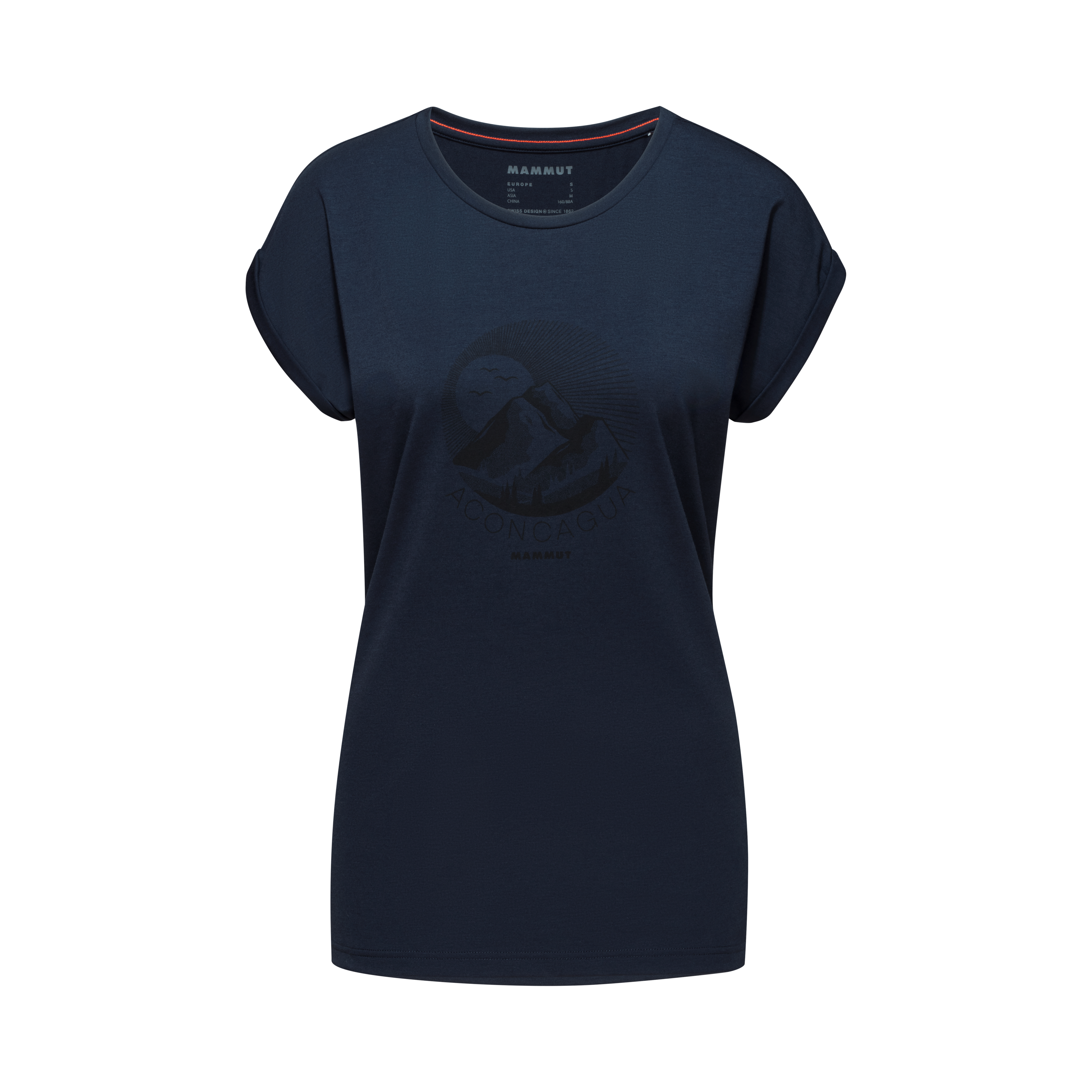 Mountain T-Shirt Women Aconcagua - marine, XL thumbnail