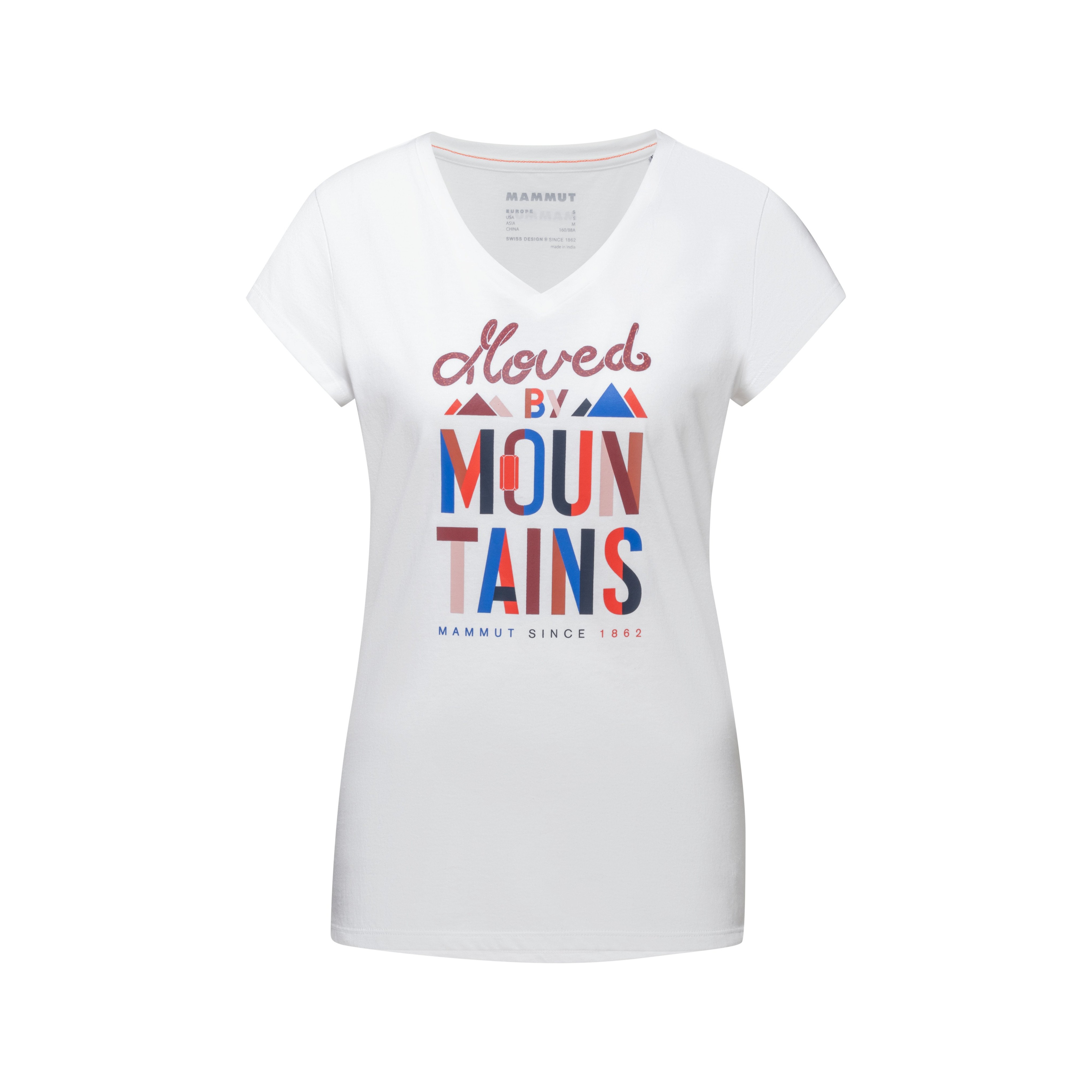 Massone T-Shirt Women Slogan - white, XS thumbnail