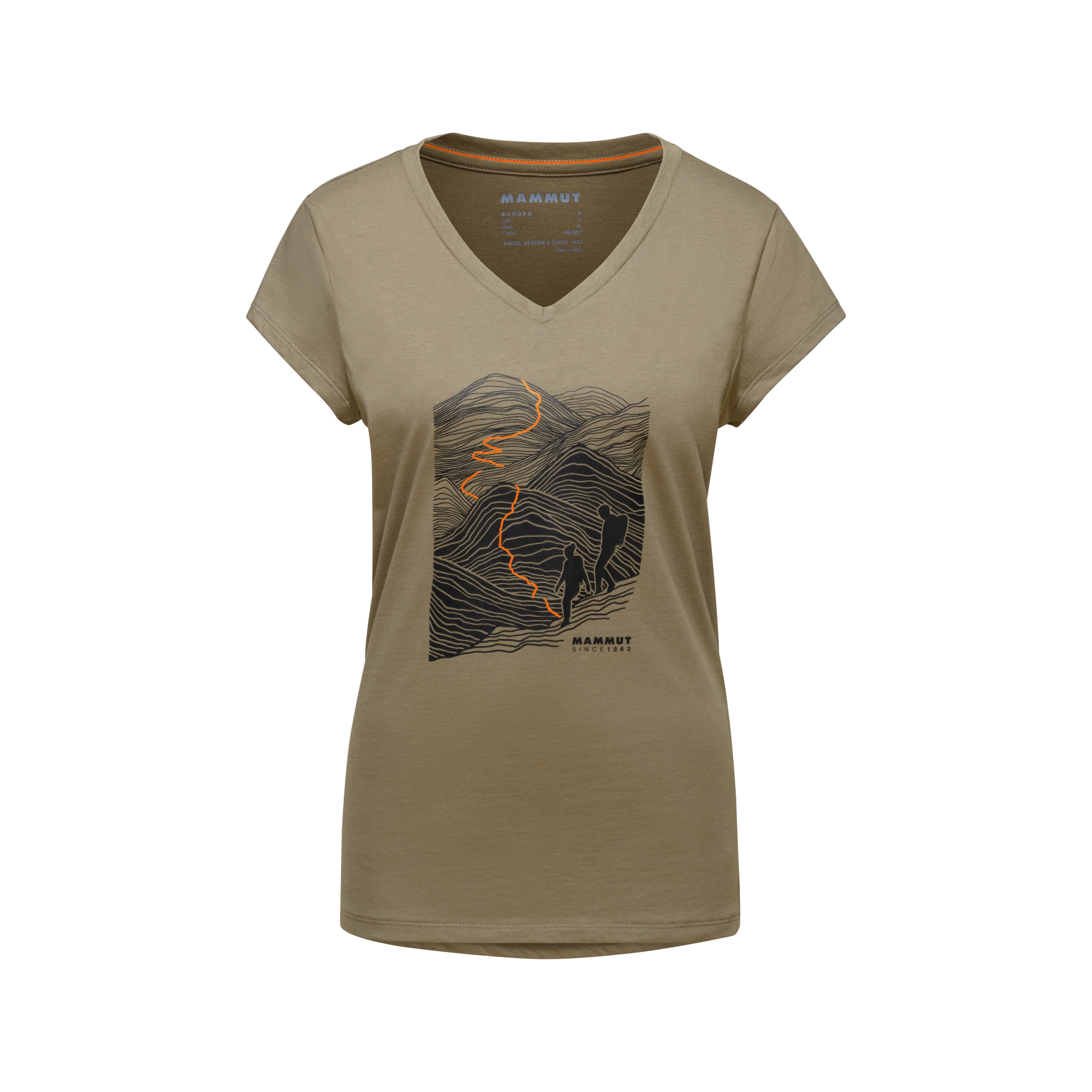 Massone T-Shirt Women Trail - tin, XS thumbnail