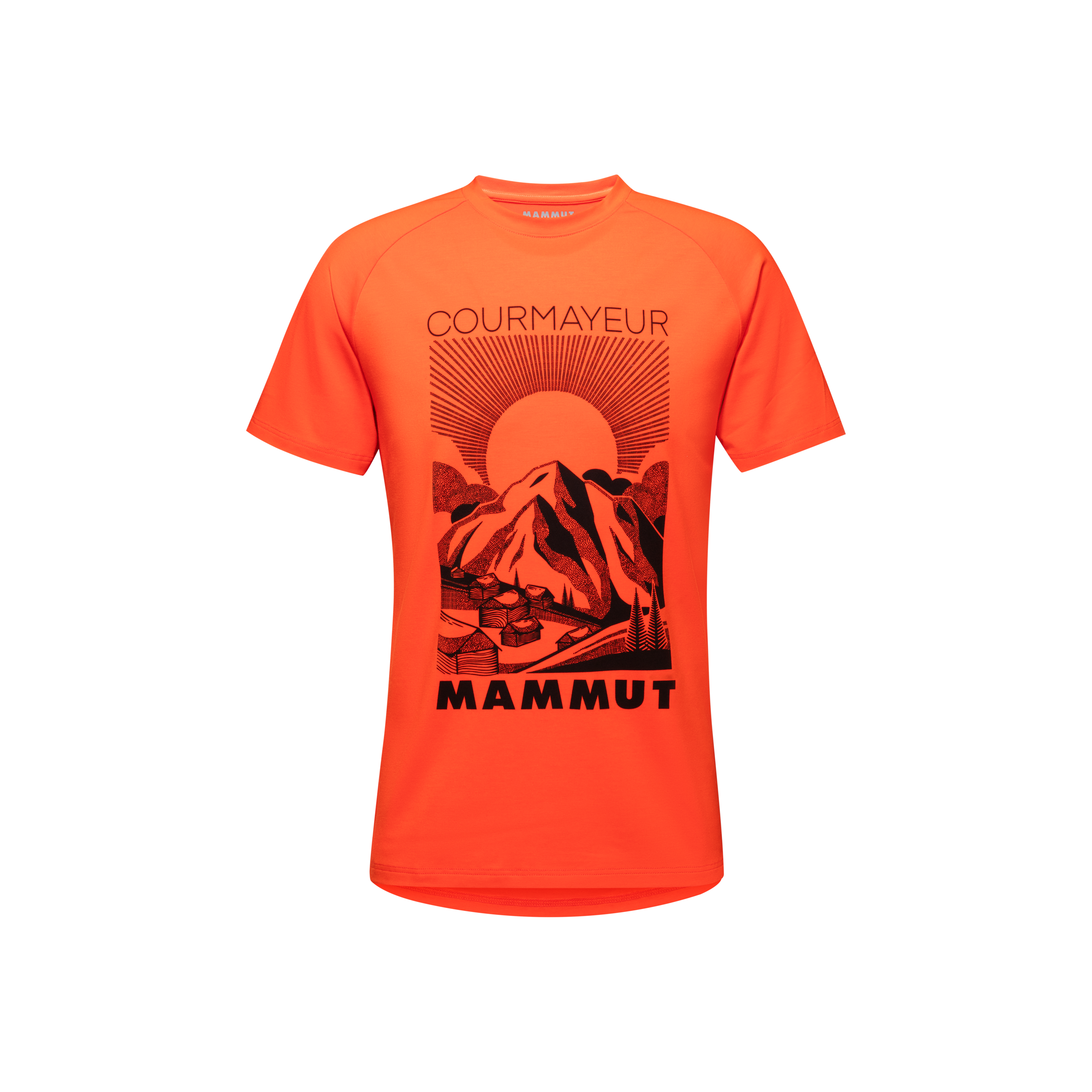 Mountain T-Shirt Men - hot red PRT3 thumbnail