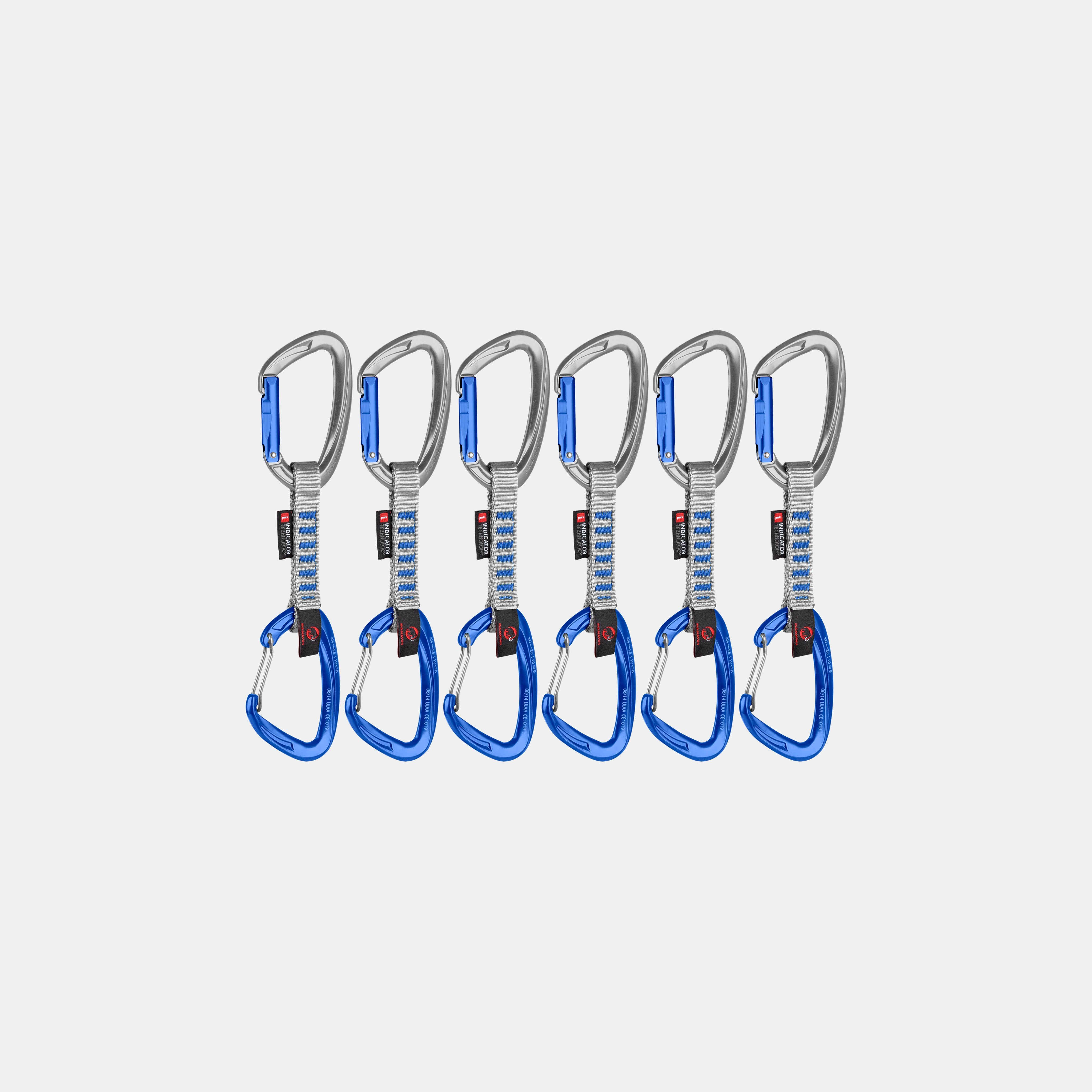 Crag Keylock Wire 10 cm Indicator 6-Pack Quickdraws product image
