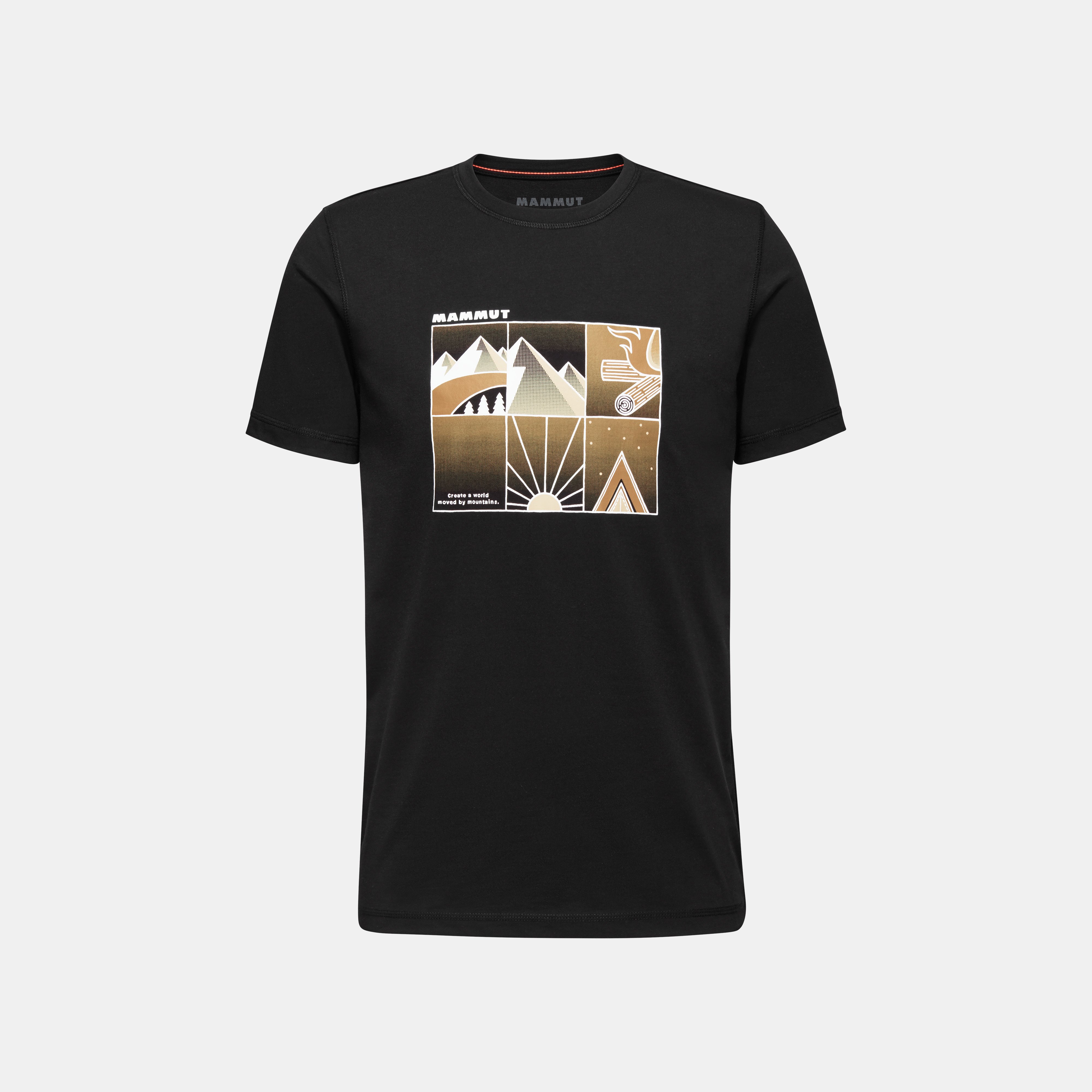 Mammut Classic Casual Tee Core T-Shirt Outdoor Men Black S