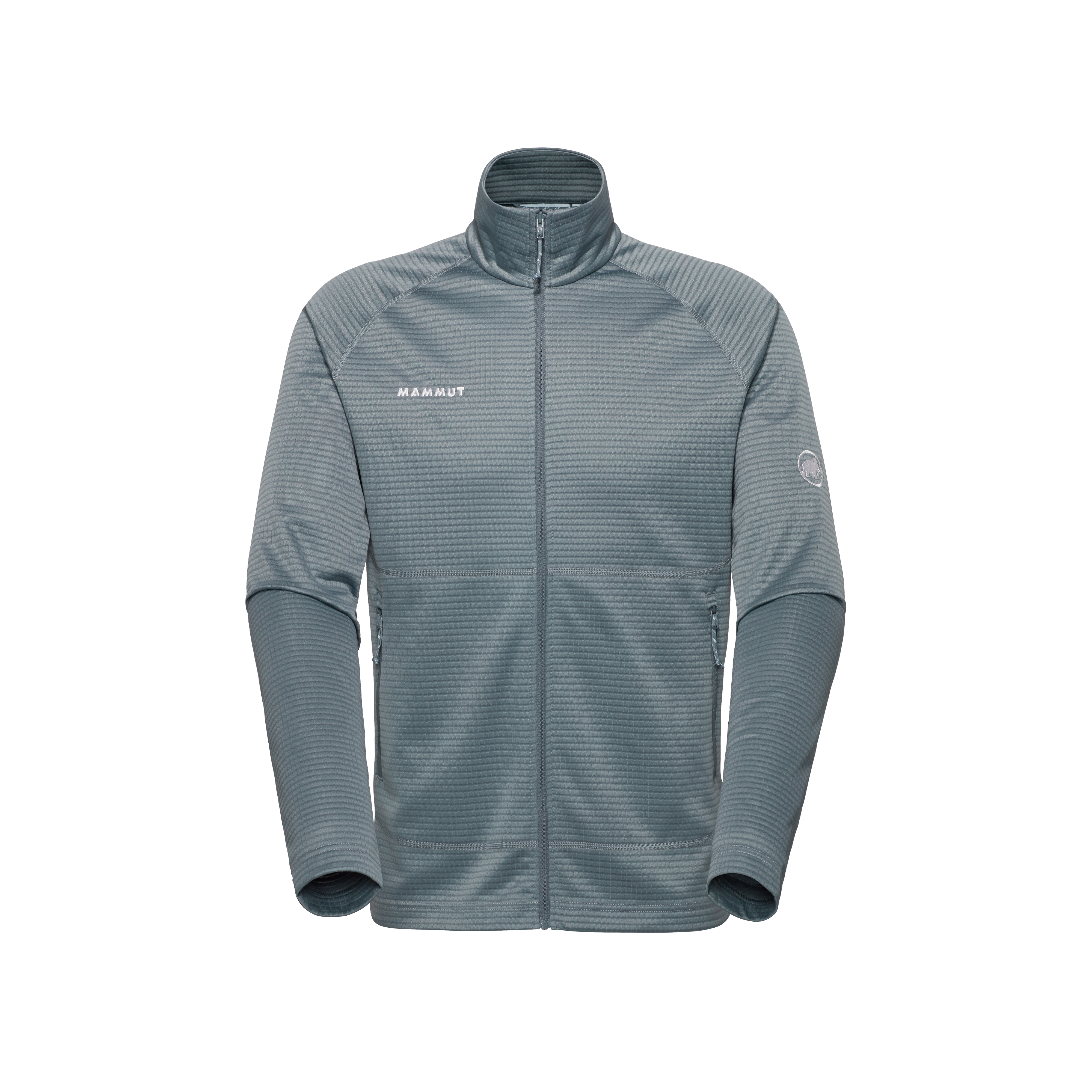 Mammut Men's Grey Multifunctional Midlayer Jacket Crag Ml Jacket - Strata, Xl