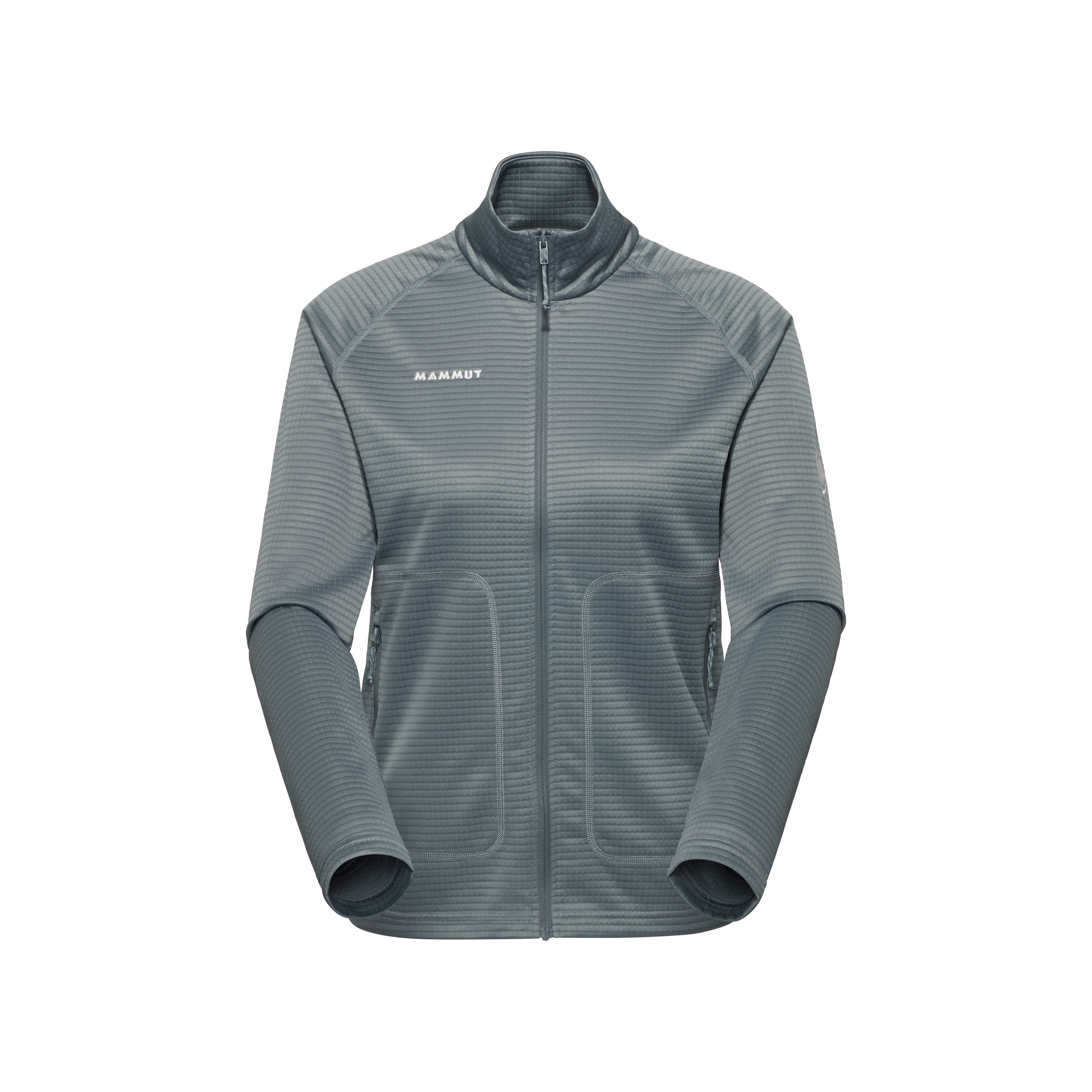 Mammut Women's Grey Multifunctional Midlayer Jacket Crag Ml Jacket - Strata, Xl