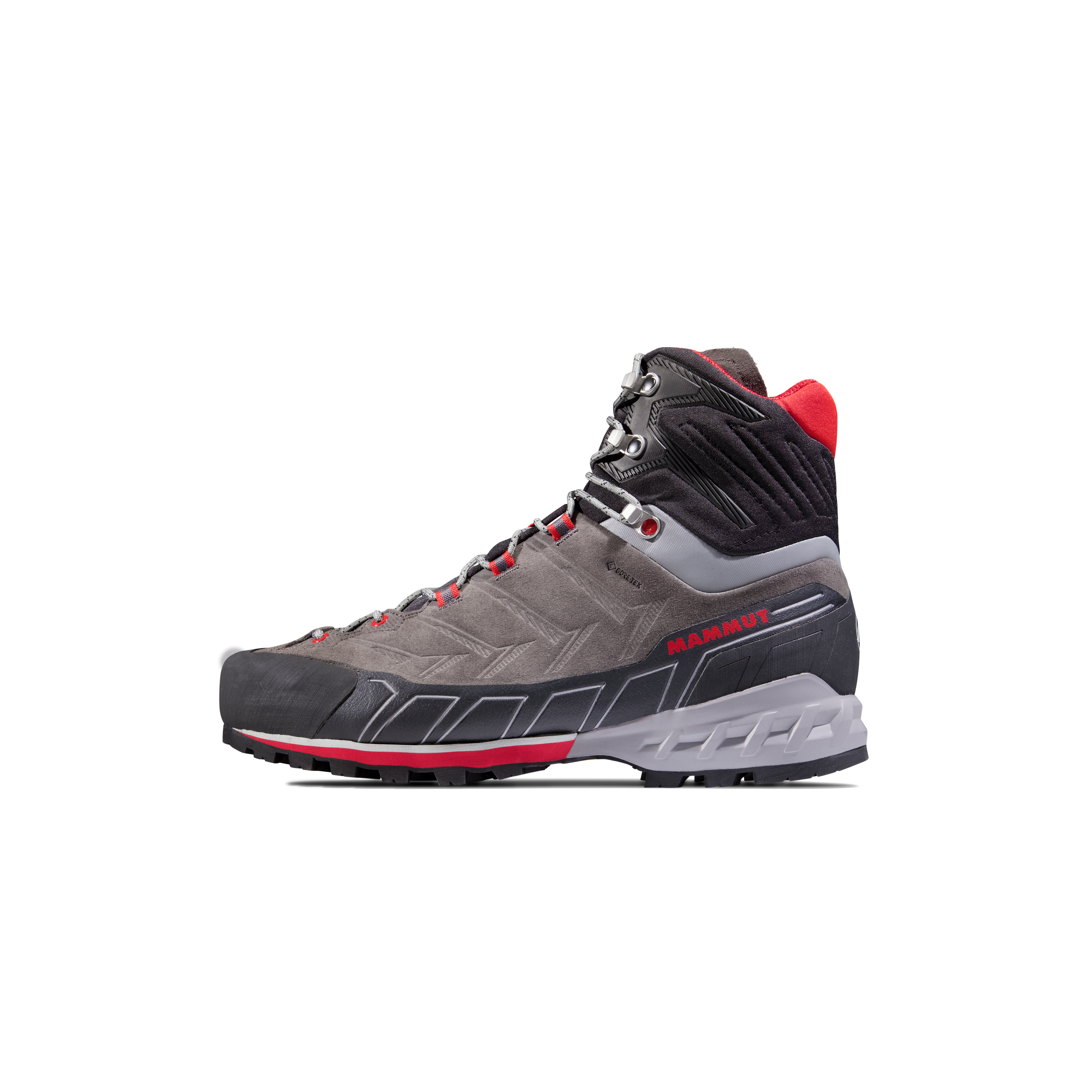 Mammut Men's Grey Stable Mountain Hiking And Via Ferrata Shoe Kento Tour High Gtx - Dark Titanium-Dark Spicy, Uk 7