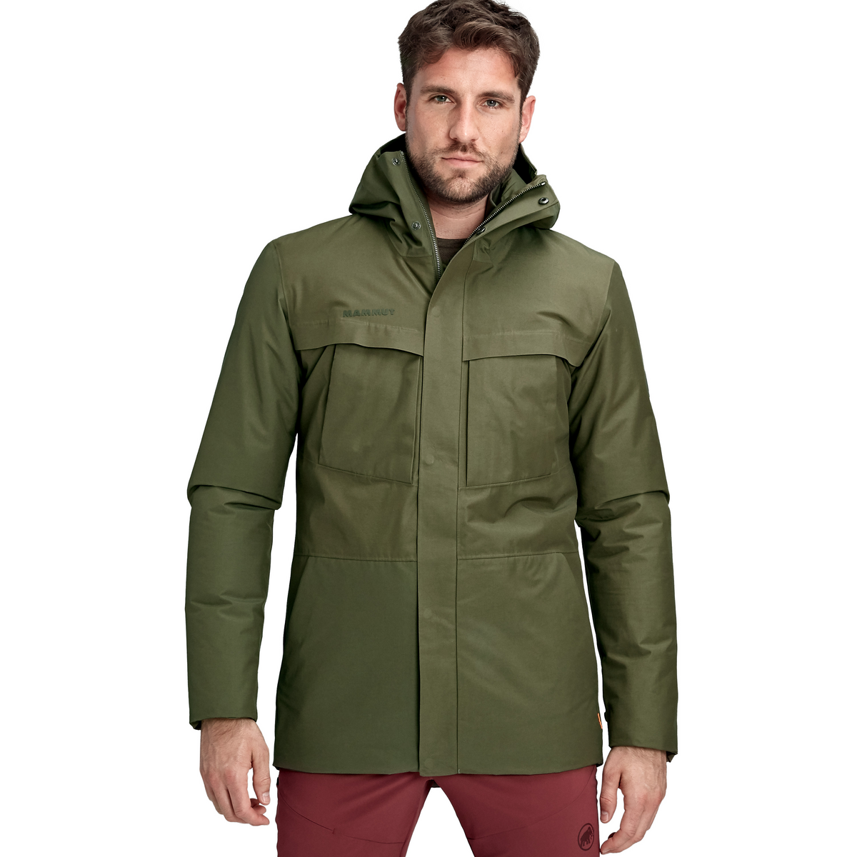 hooded parka for men