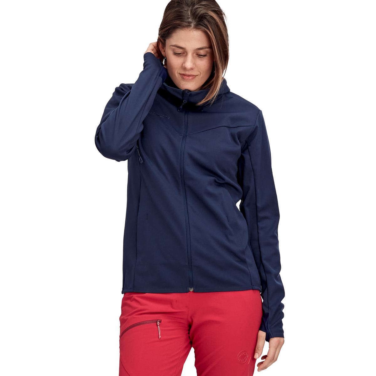 hooded softshell jacket women's