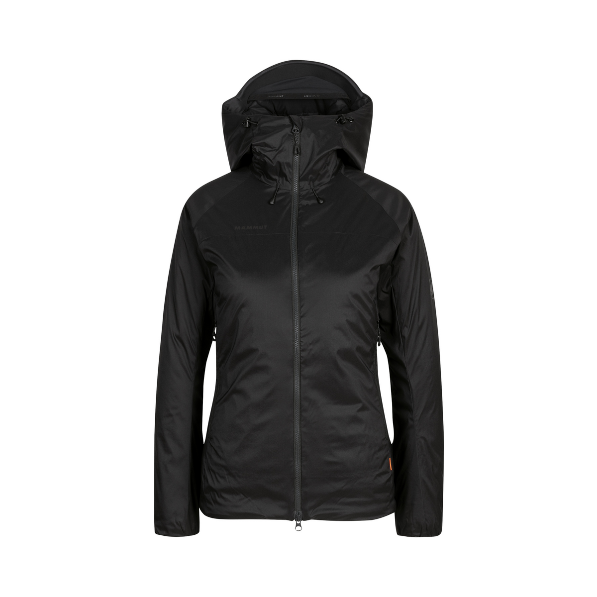 rime in hooded jacket mammut